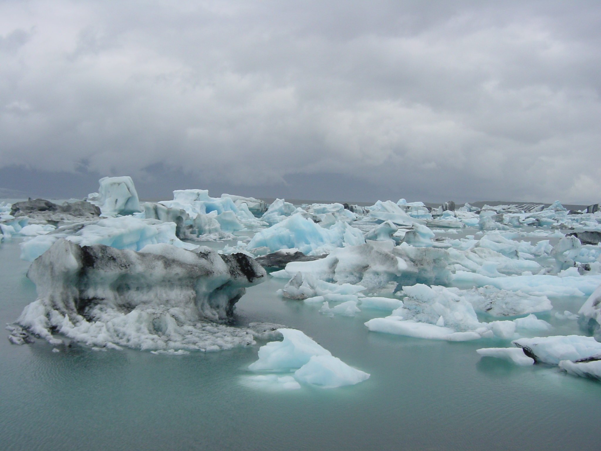 รูปถ่าย ไอซ์แลนด์(Iceland) โจกูลซาร์ลง(Jokulsarlon) 2003-06 51