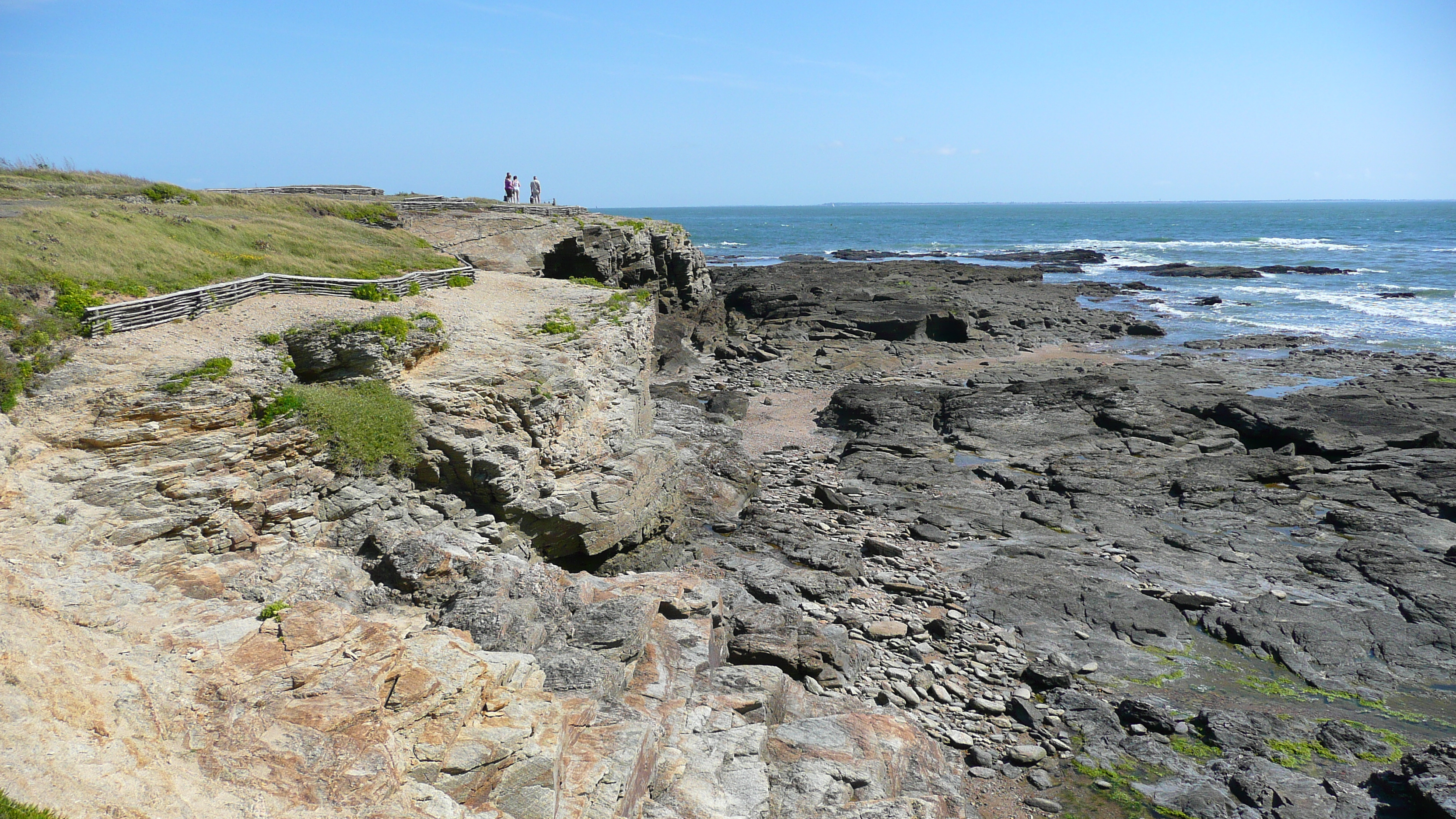 รูปถ่าย ฝรั่งเศส(France) เพรฟาย(Prefailles) จากแหลมแซ็ง-ฌีลดาไปเปรฟาย(Pointe St Gildas to Prefailles) 2007-07 4