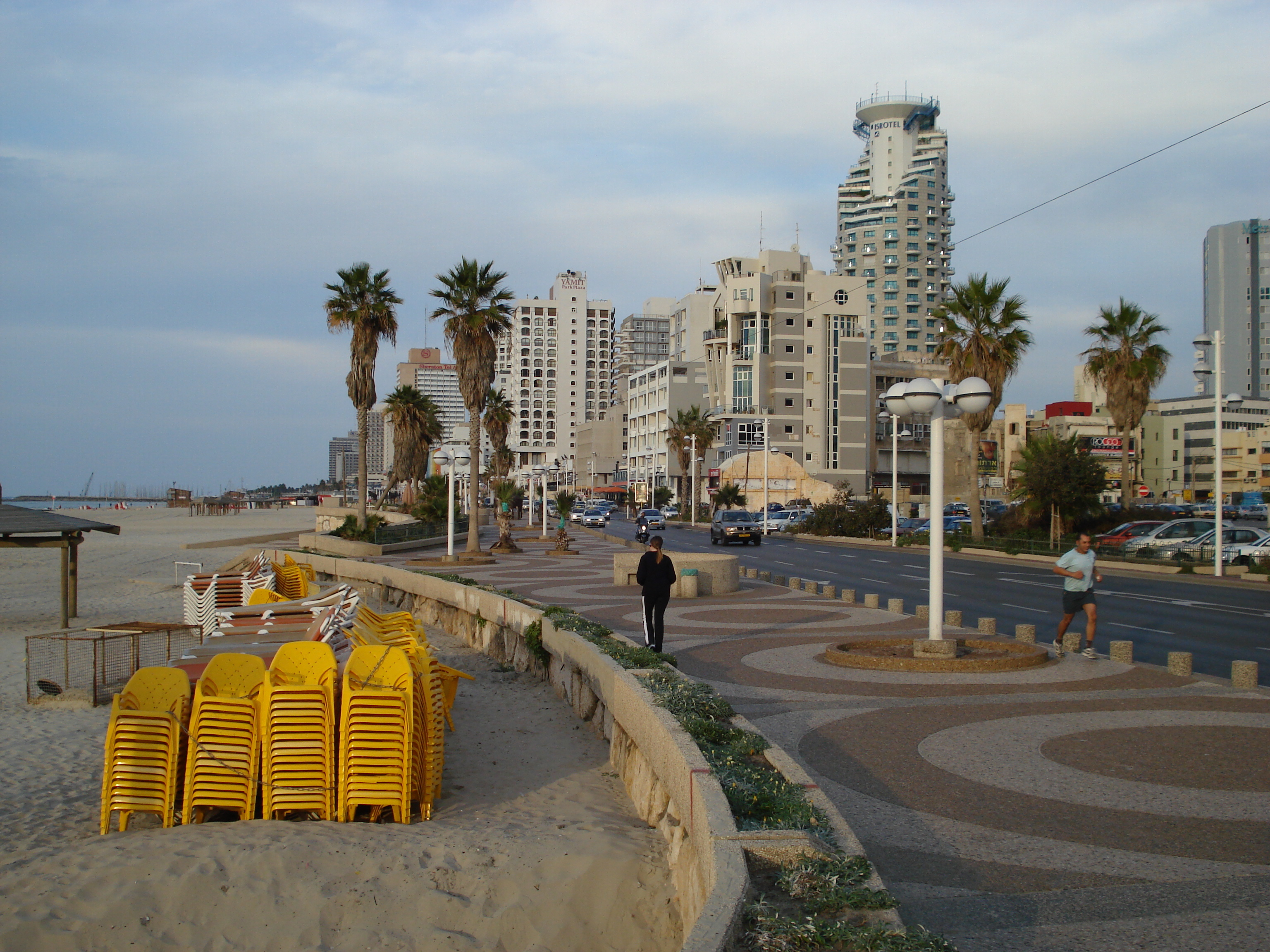 รูปถ่าย อิสราเอล(Israel) เทลอาวีฟ(Tel Aviv) ชายหาดเทลอาวีฟ(Tel Aviv Sea Shore) 2006-12 90