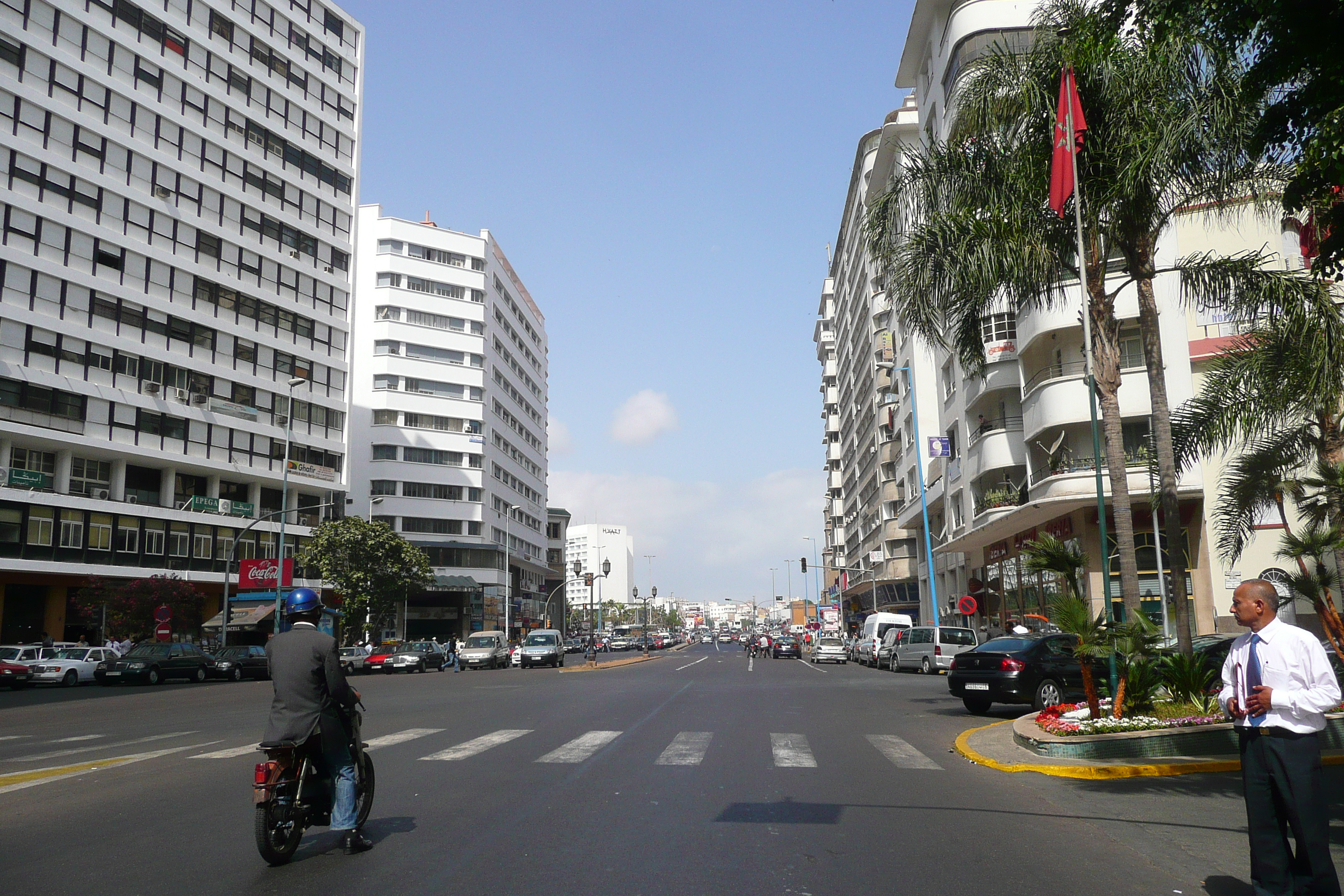 รูปถ่าย โมร็อกโก(Morocco) คาซาบลังกา(Casablanca) ใจกลางคาซาบลังกา(Casablanca Center) 2008-07 0