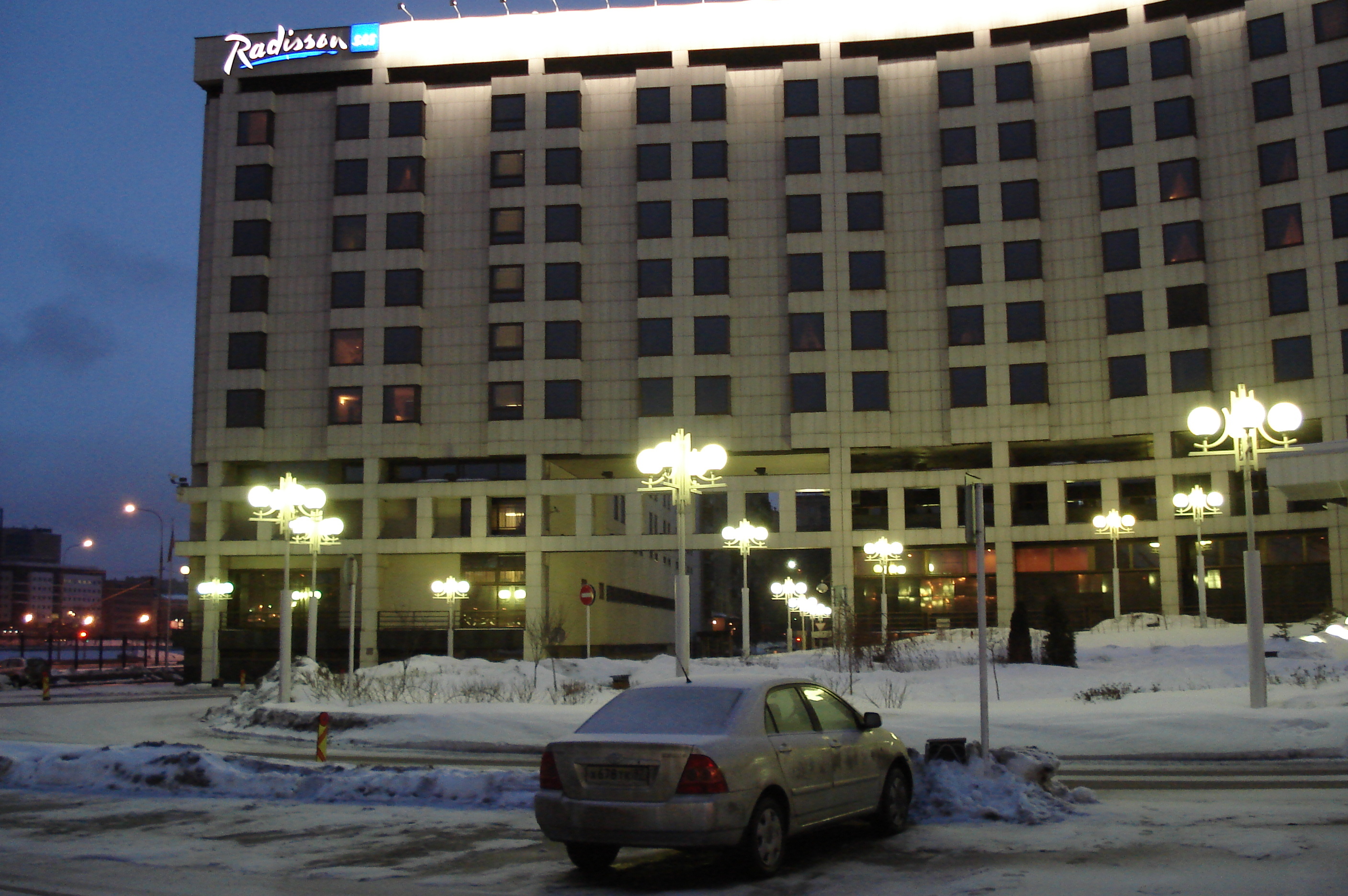 รูปถ่าย รัสเซีย(Russia) มอสโก(Moscow) โรงแรมแรดิสัน สลาวยันสกายา(Radisson Slavyanskaya Hotel) 2006-03 27