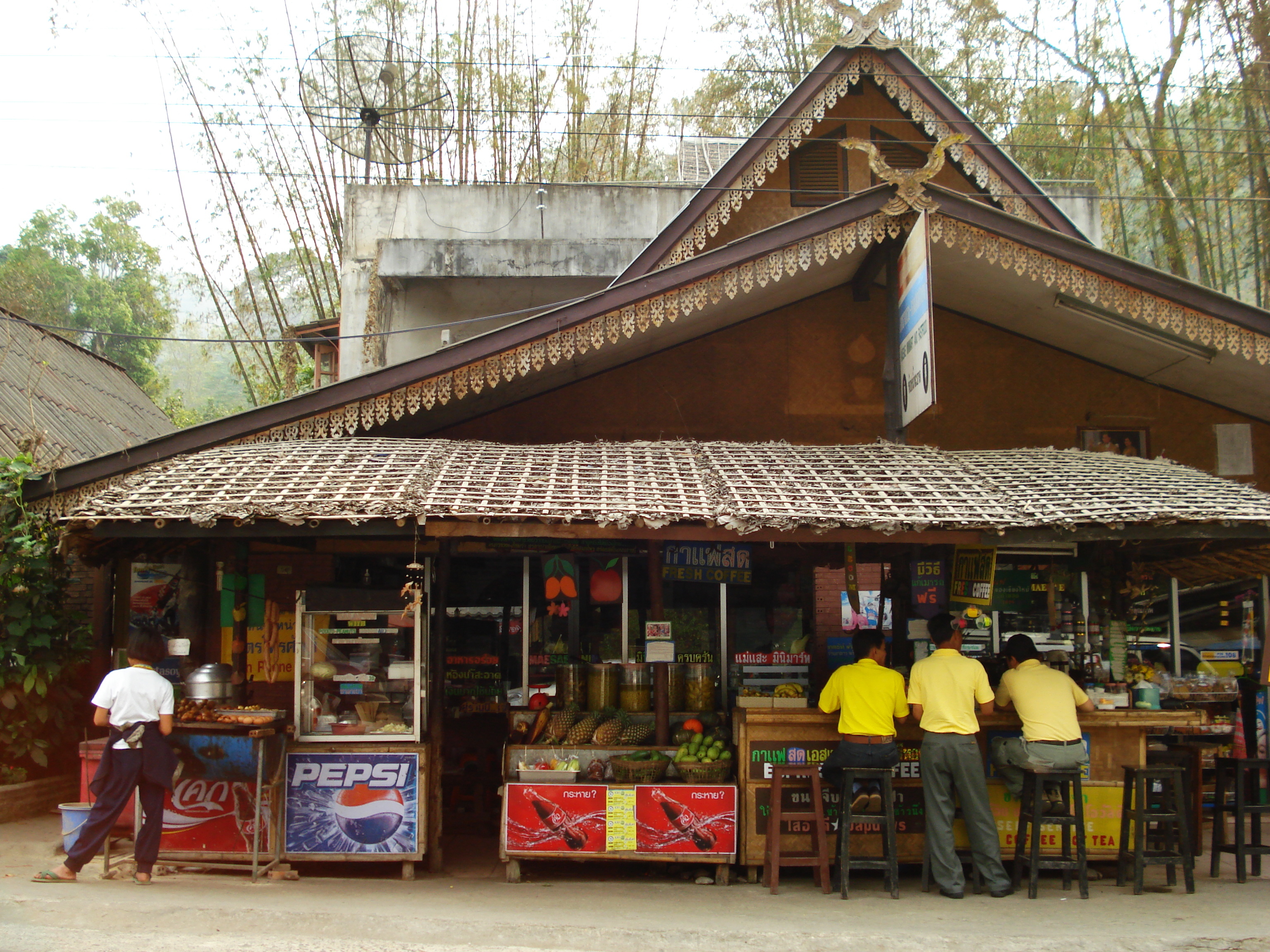 รูปถ่าย ไทย(Thailand) ถนนจากเชียงใหม่ไปปาย(Chiang Mai to Pai road) 2007-02 25