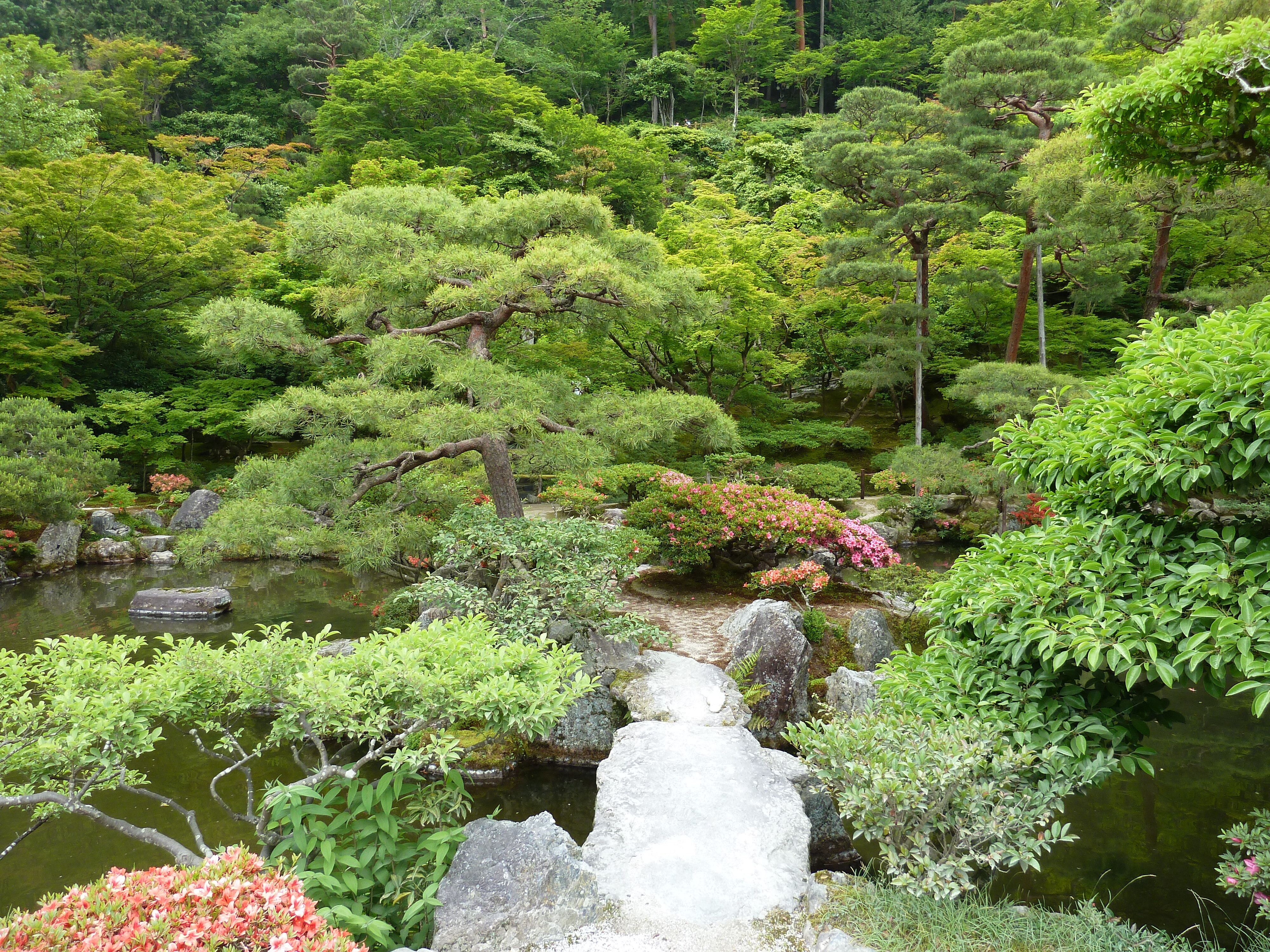 รูปถ่าย ญี่ปุ่น(Japan) เกียวโต(Kyoto) วัดกินกะกุจิ (ศาลาเงิน)(Ginkakuji Temple(Silver Pavilion)) 2010-06 65