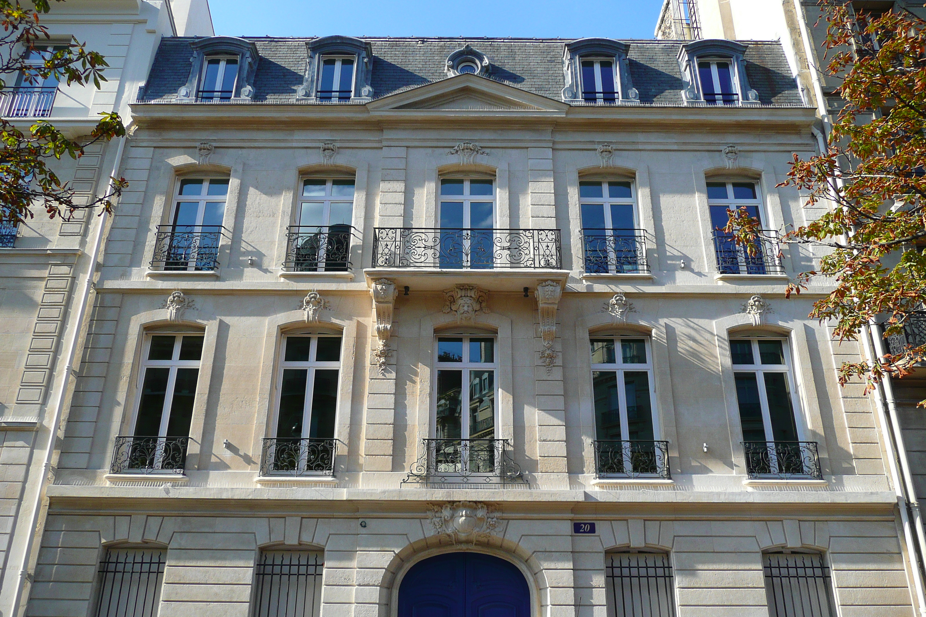 รูปถ่าย ฝรั่งเศส(France) ปารีส(Paris) ถนนโอช(Avenue Hoche) 2007-09 29