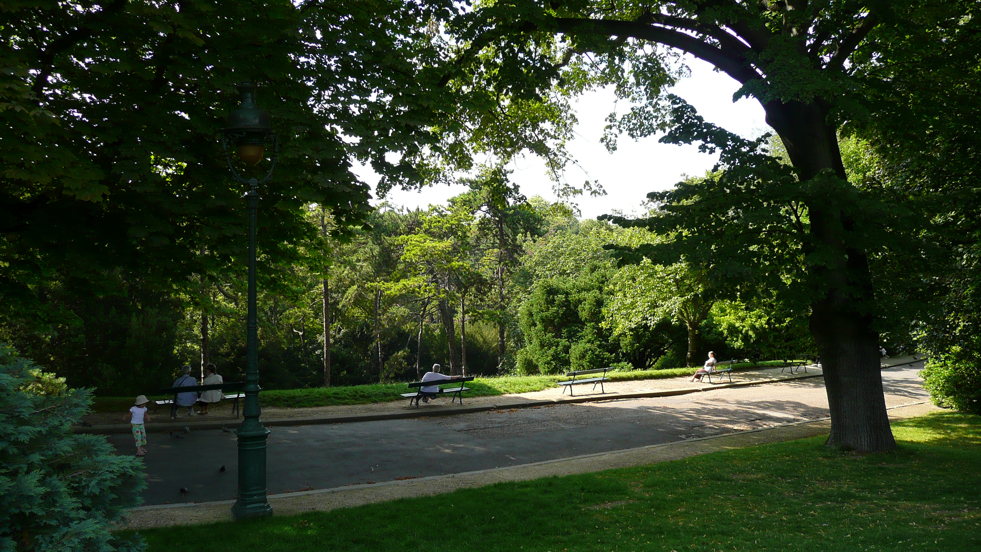 รูปถ่าย ฝรั่งเศส(France) ปารีส(Paris) สวนบุต-โชมง(Parc des Buttes Chaumont) 2007-08 30