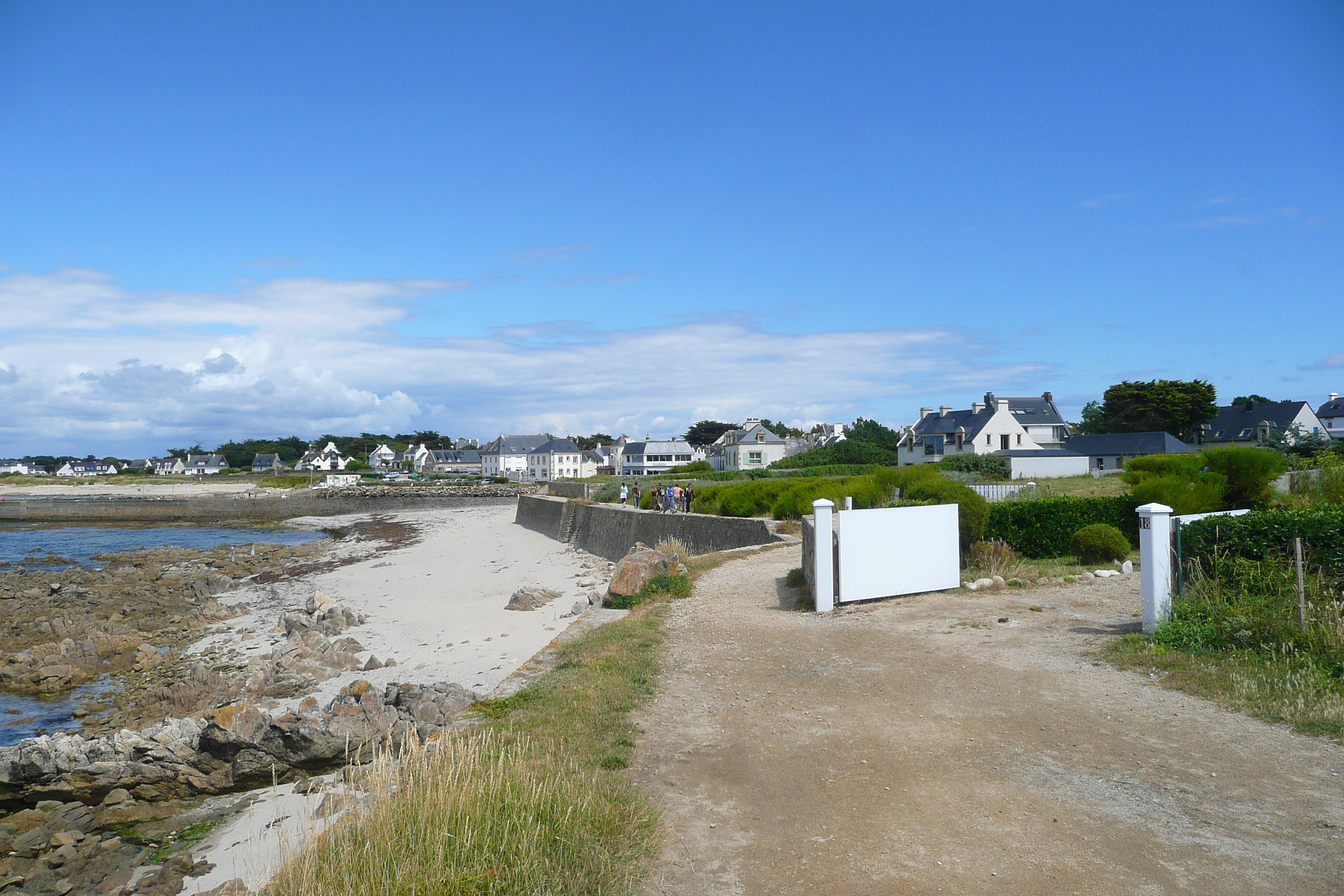 รูปถ่าย ฝรั่งเศส(France) คาบสมุทรกีเบอรง(Quiberon peninsula) ปอร์ตีวี(Portivy) 2008-07 28
