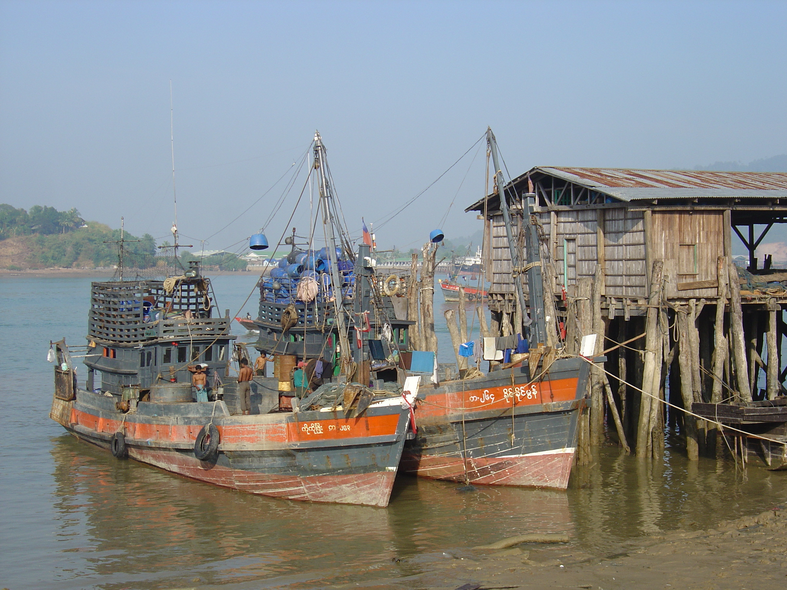 รูปถ่าย พม่า(Myanmar) มะริด(Myeik (Mergui)) 2005-01 144