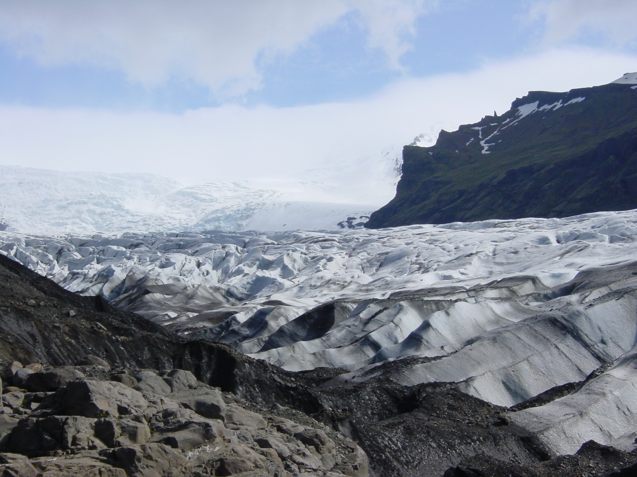 รูปถ่าย ไอซ์แลนด์(Iceland) สกาตาเฟลส์โจกูล(Skaftafellsjokull) 2003-06 51