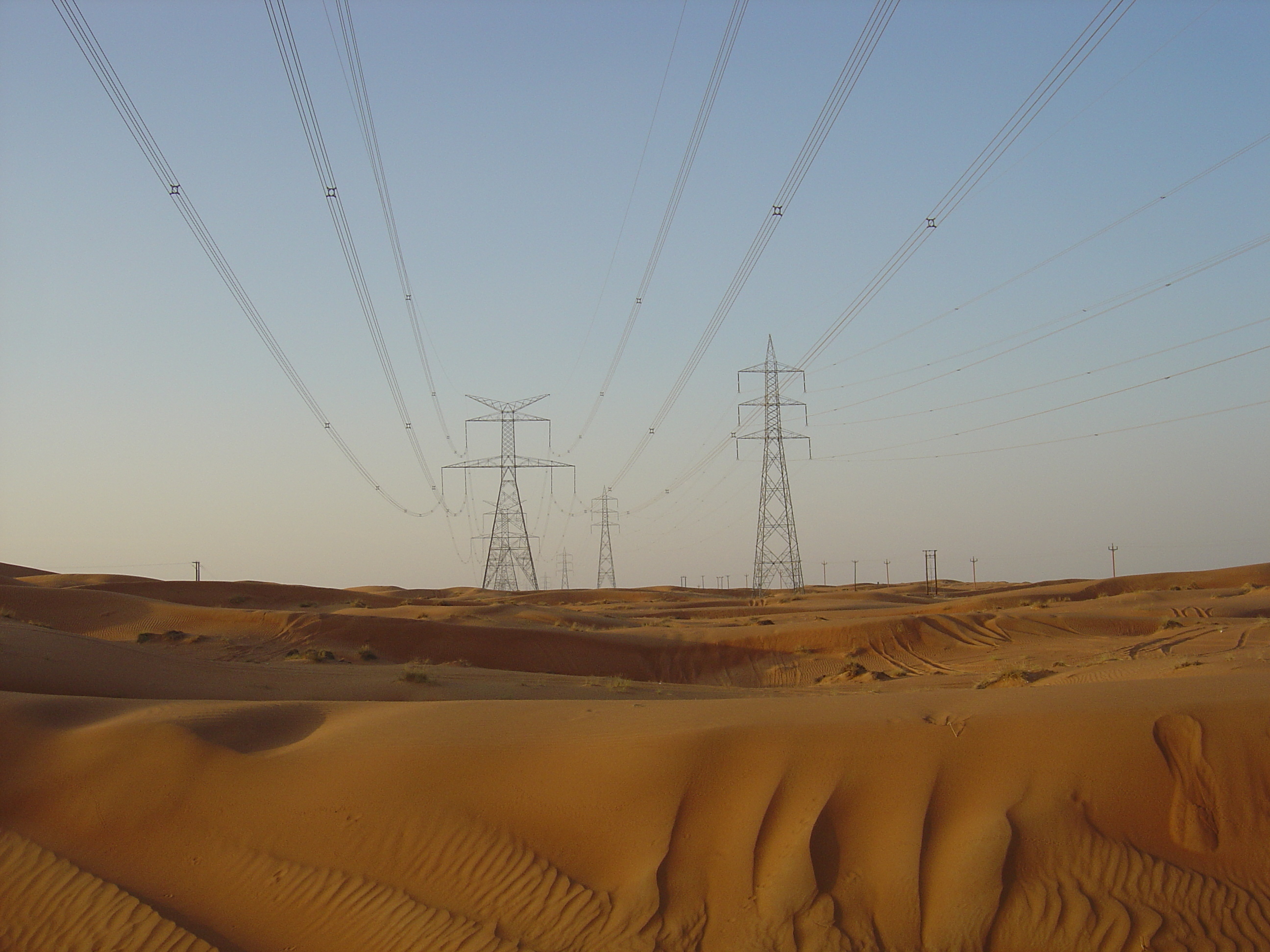 รูปถ่าย สหรัฐอาหรับเอมิเรตส์(United Arab Emirates) อาเลอิน(Al Ain) ทะเล(Desert) 2005-11 2
