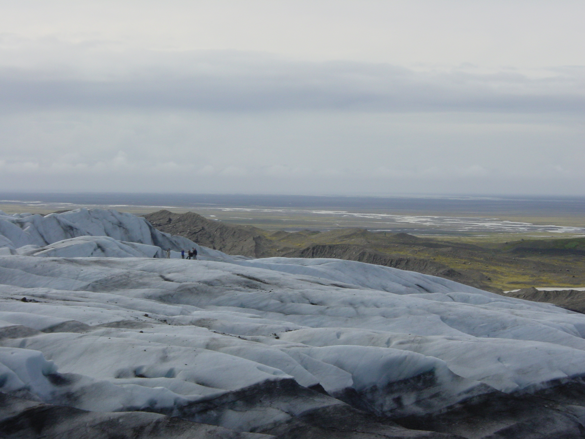 รูปถ่าย ไอซ์แลนด์(Iceland) สกาตาเฟลส์โจกูล(Skaftafellsjokull) 2003-06 7