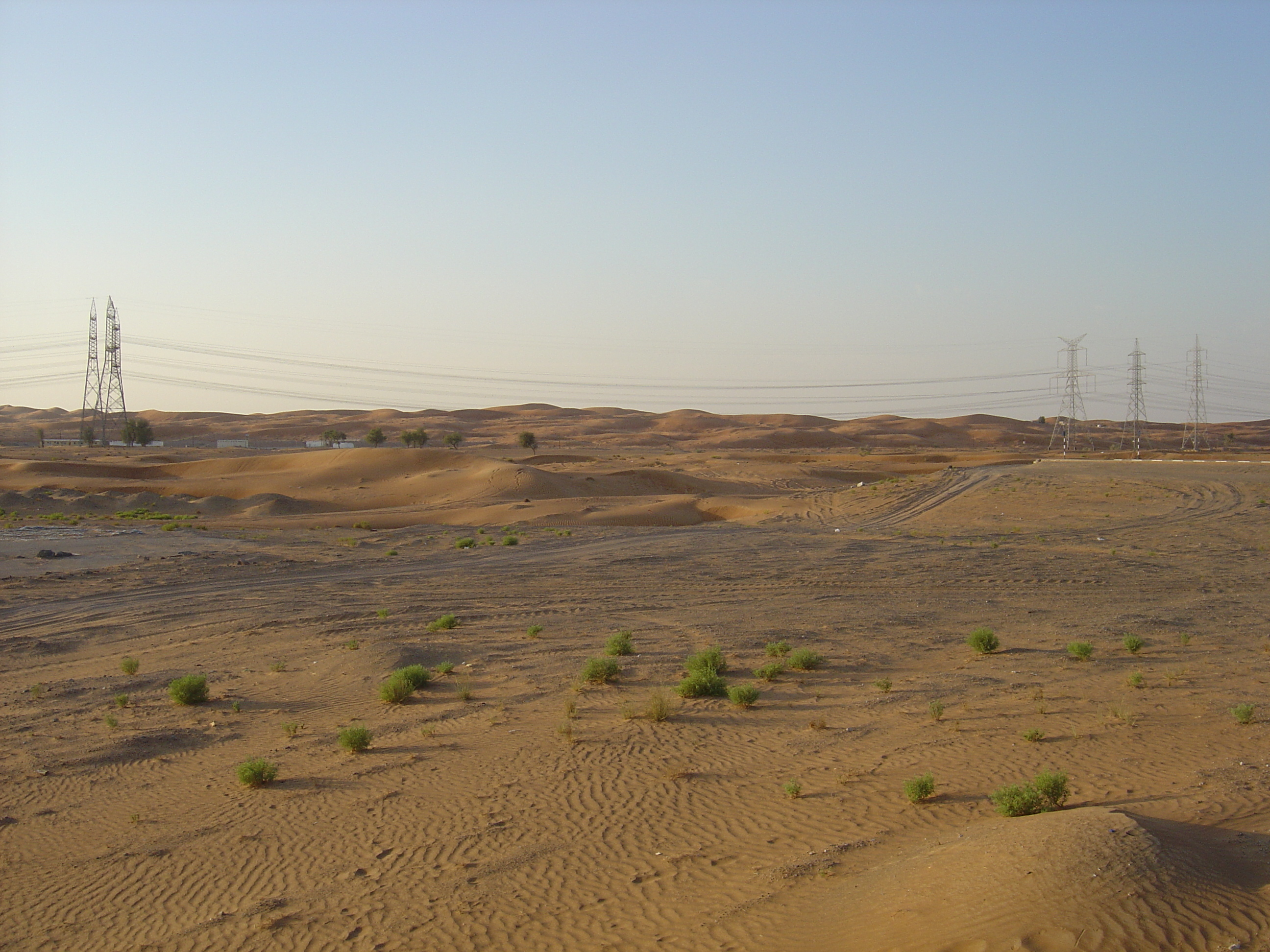 รูปถ่าย สหรัฐอาหรับเอมิเรตส์(United Arab Emirates) อาเลอิน(Al Ain) ทะเล(Desert) 2005-11 19