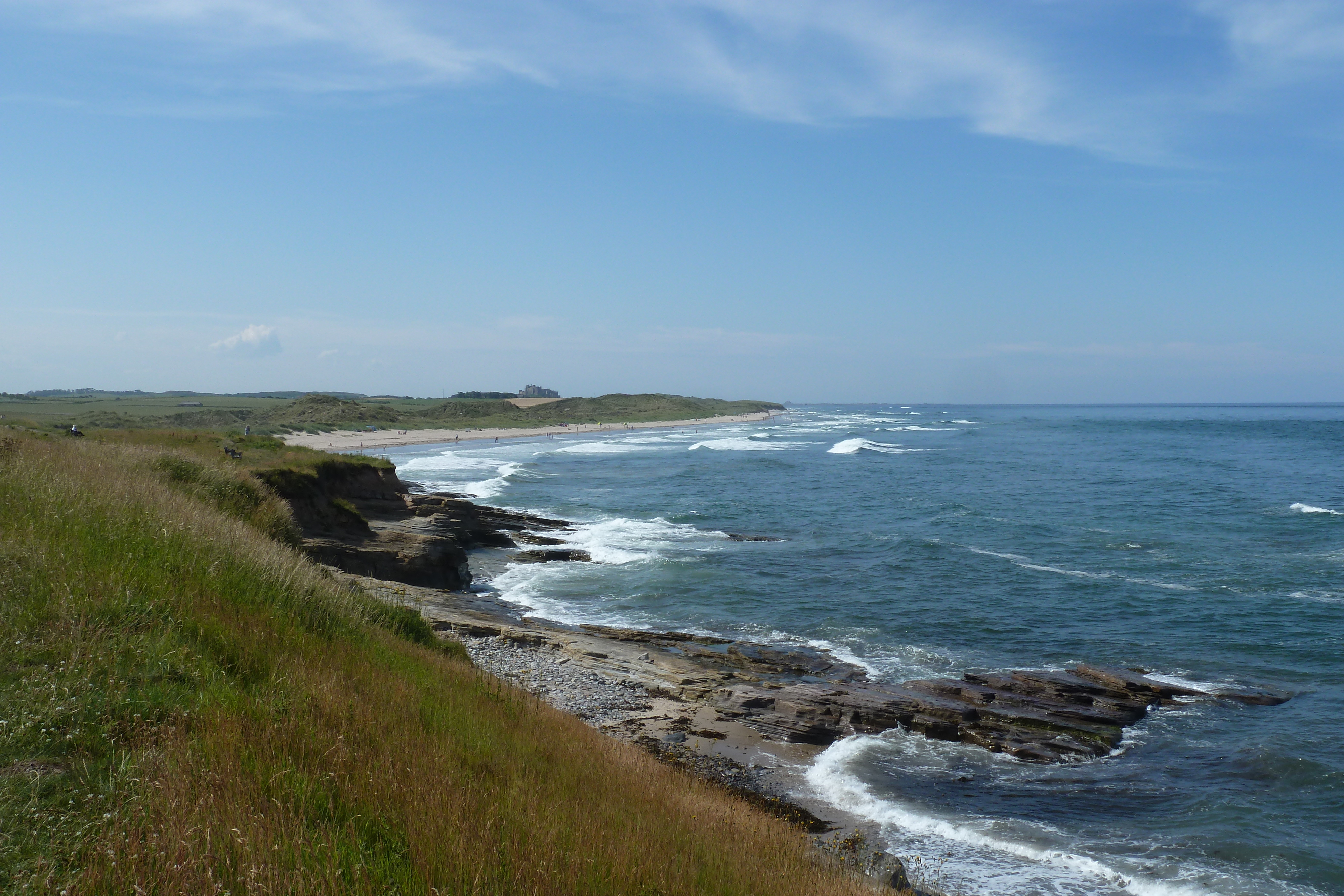 รูปถ่าย อังกฤษ(United Kingdom) สกอตแลนด์(Scotland) ปราสาทแบมเบิร์ก(Bamburgh Castle) 2011-07 3
