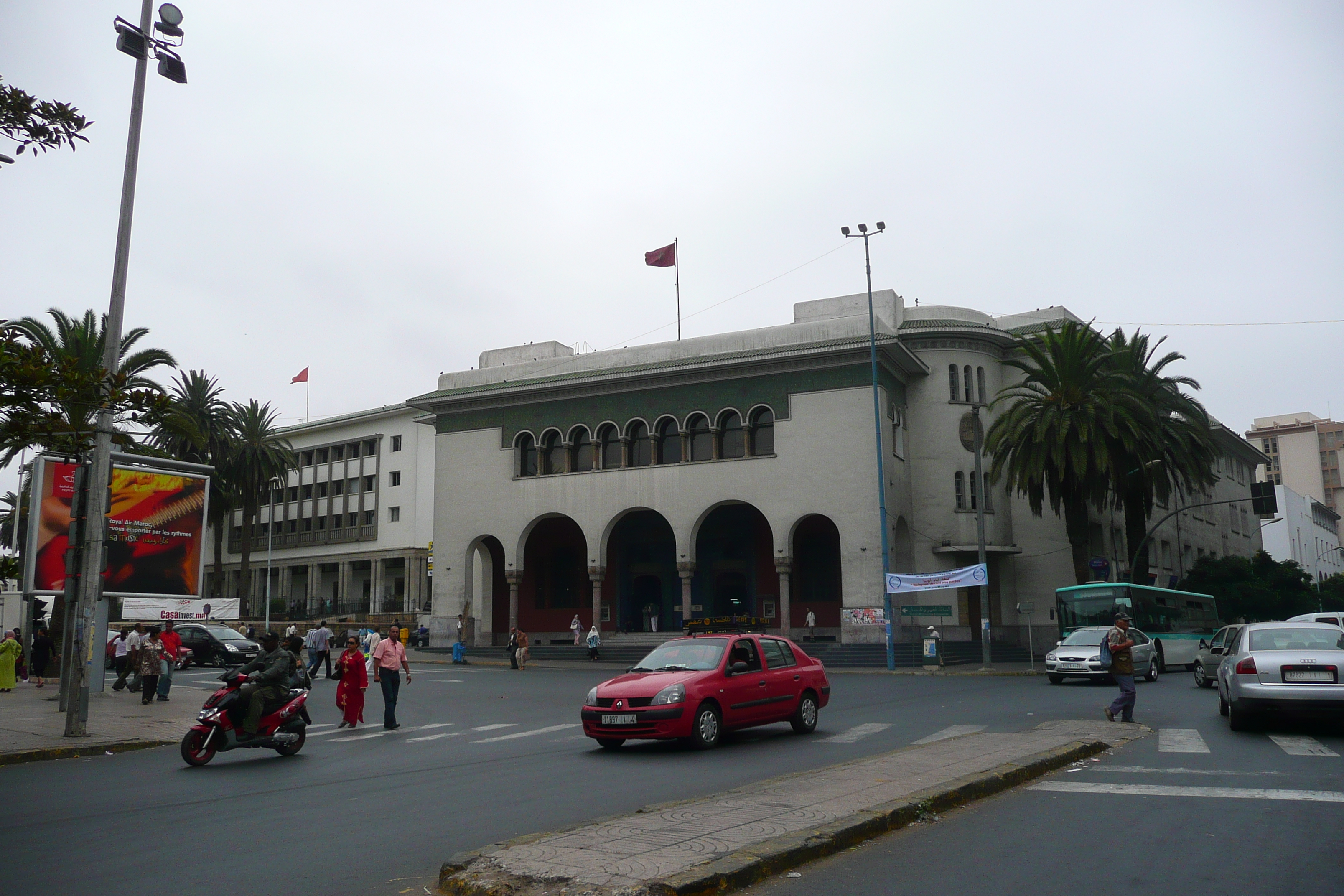 รูปถ่าย โมร็อกโก(Morocco) คาซาบลังกา(Casablanca) ใจกลางคาซาบลังกา(Casablanca Center) 2008-07 104