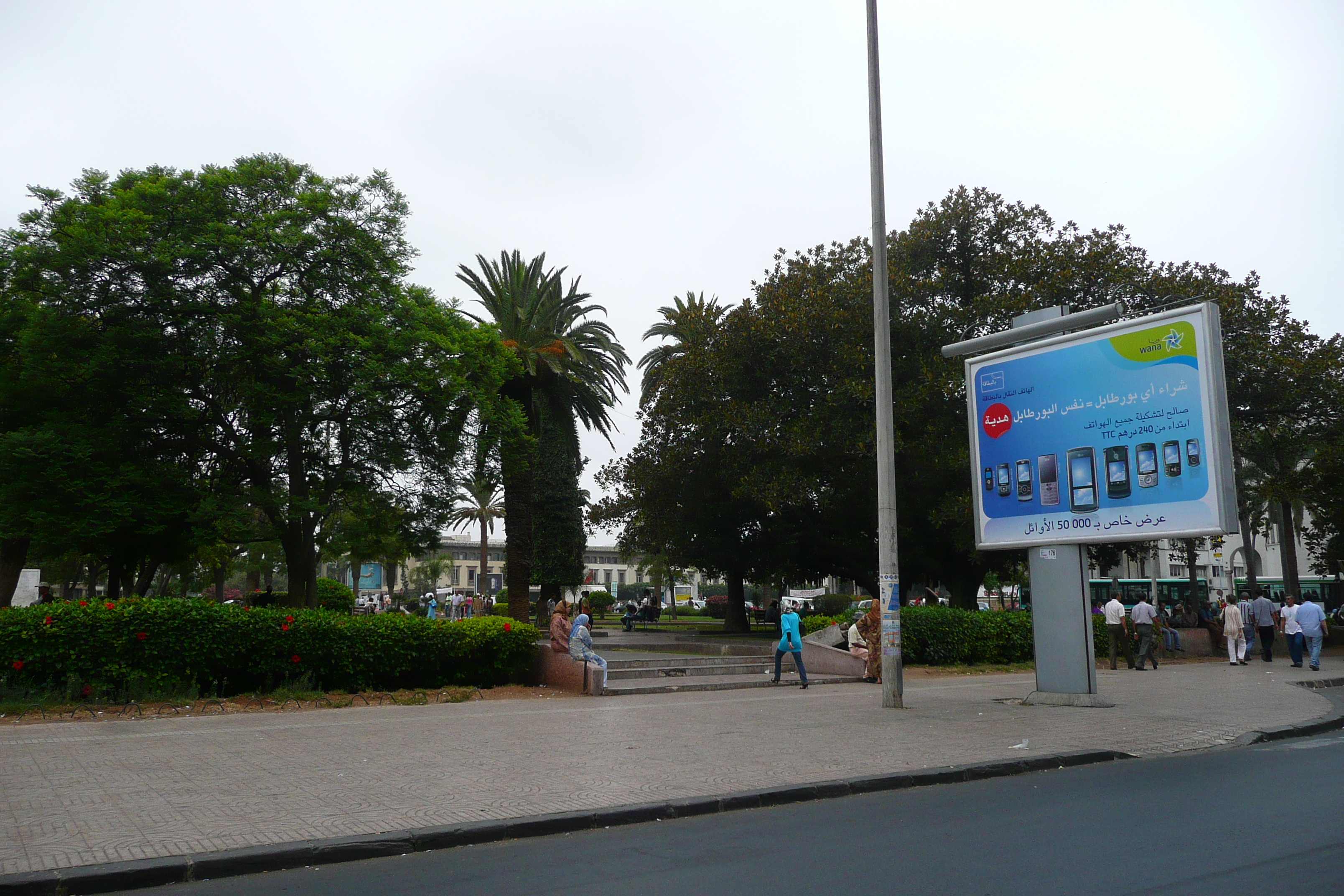 รูปถ่าย โมร็อกโก(Morocco) คาซาบลังกา(Casablanca) ใจกลางคาซาบลังกา(Casablanca Center) 2008-07 100