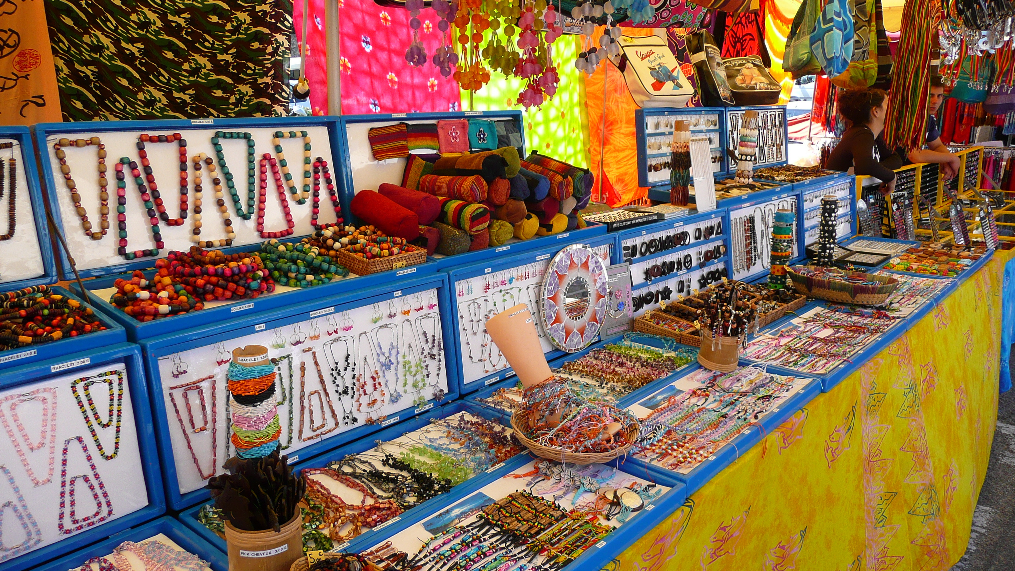 รูปถ่าย ฝรั่งเศส(France) เพรฟาย(Prefailles) ตลาดเปรฟาย(Market in Prefailles) 2007-07 16