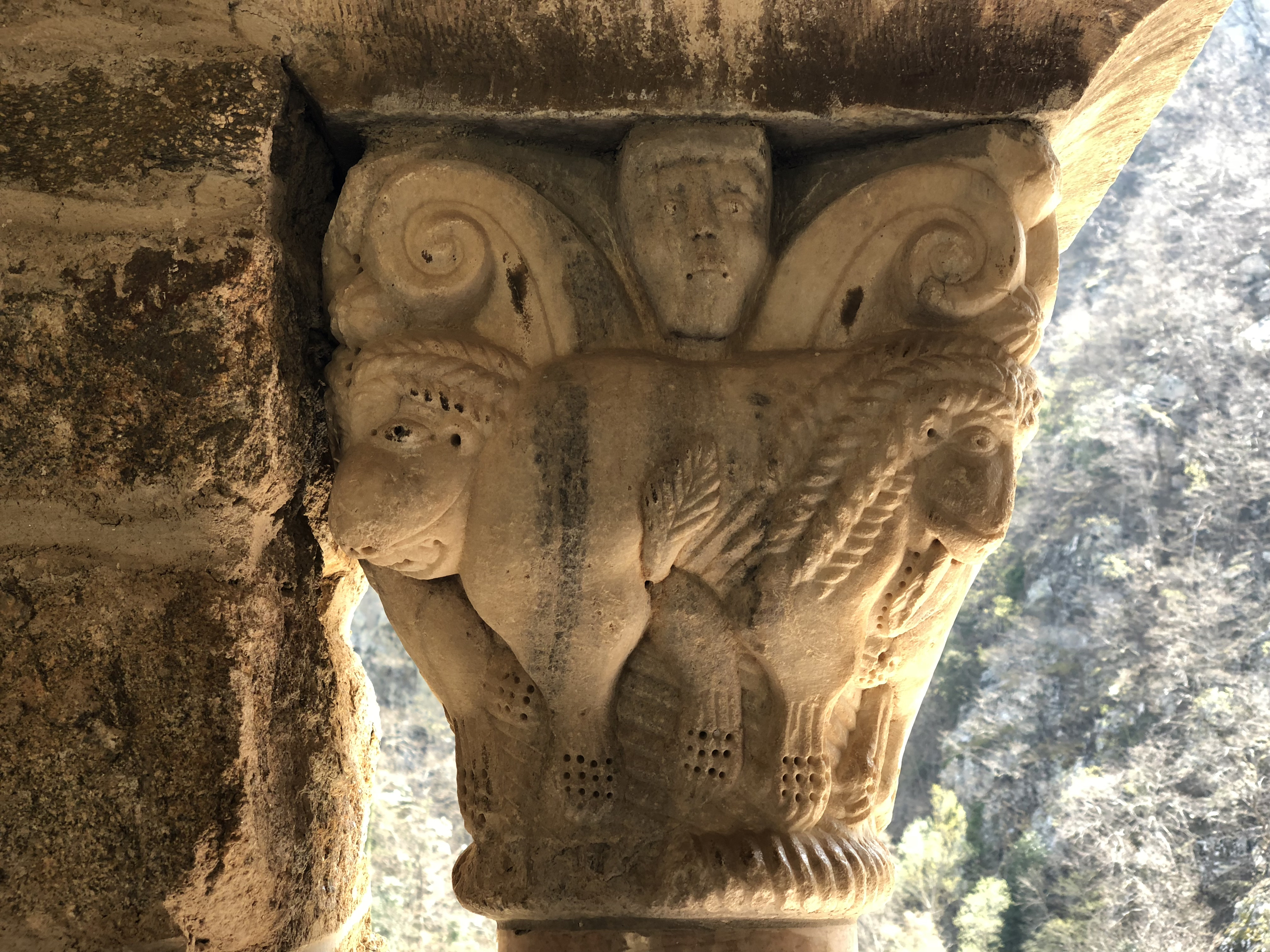 รูปถ่าย ฝรั่งเศส(France) แอบบีแซ็งมาร์แต็งดูกานีกู(Abbaye Saint Martin du Canigou) 2018-04 170