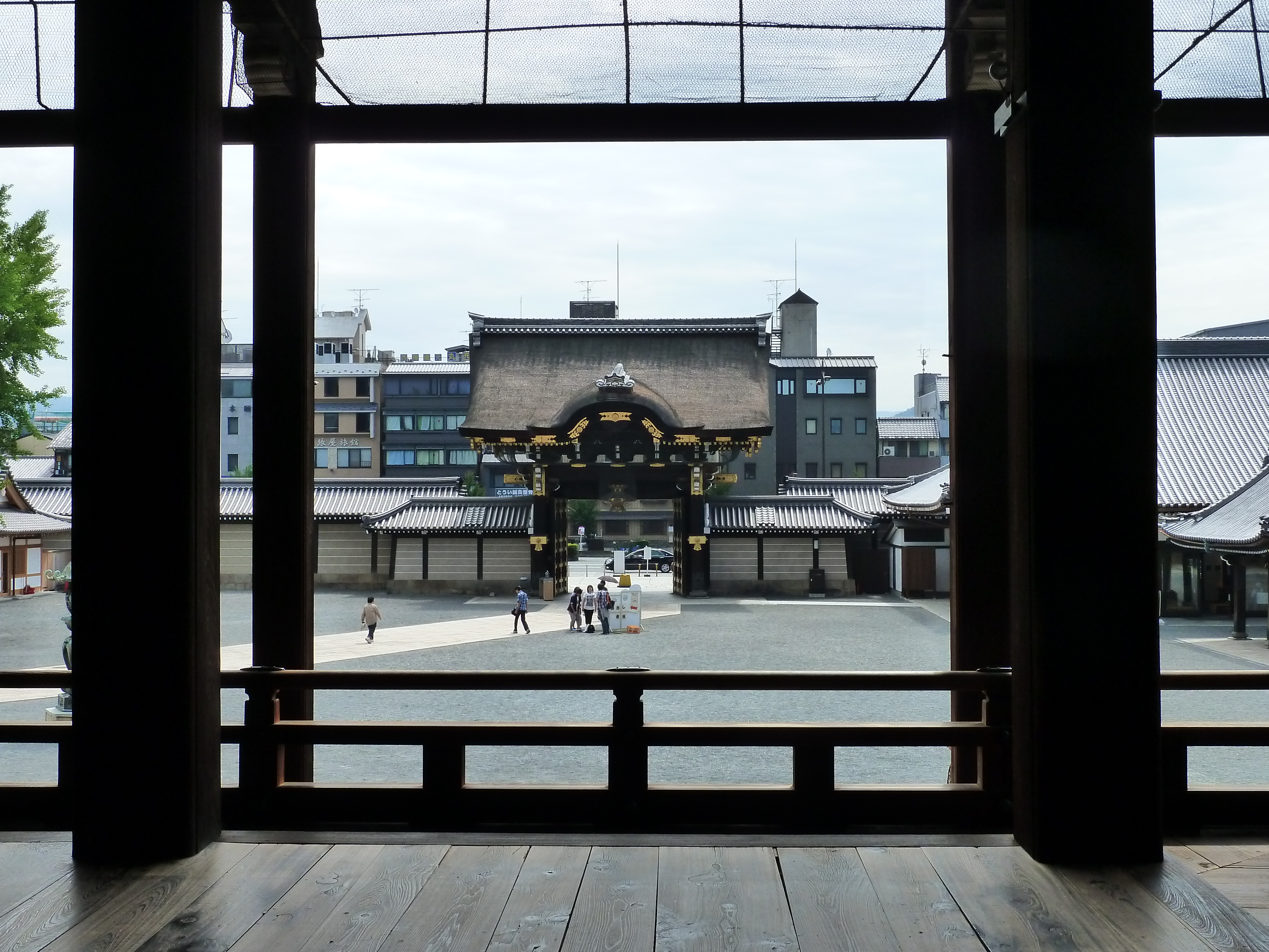 รูปถ่าย ญี่ปุ่น(Japan) เกียวโต(Kyoto) วัดนิชิฮงกันจิ(Nishi Honganji Temple) 2010-06 28