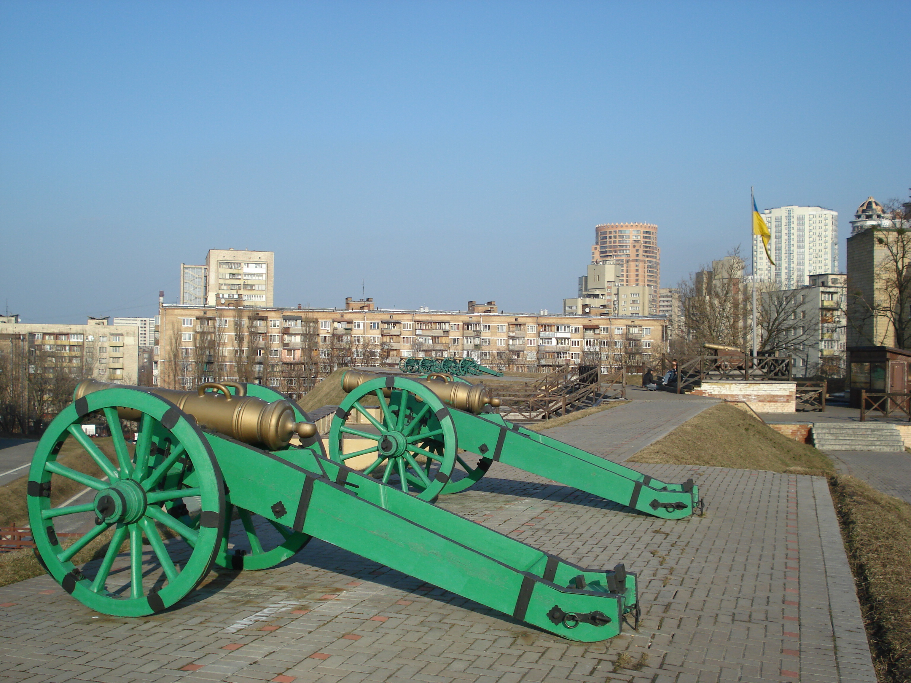 รูปถ่าย ยูเครน(Ukraine) เคียฟ(Kiev) ป้อมปราการเคียฟ(Kiev Fortress) 2007-03 3