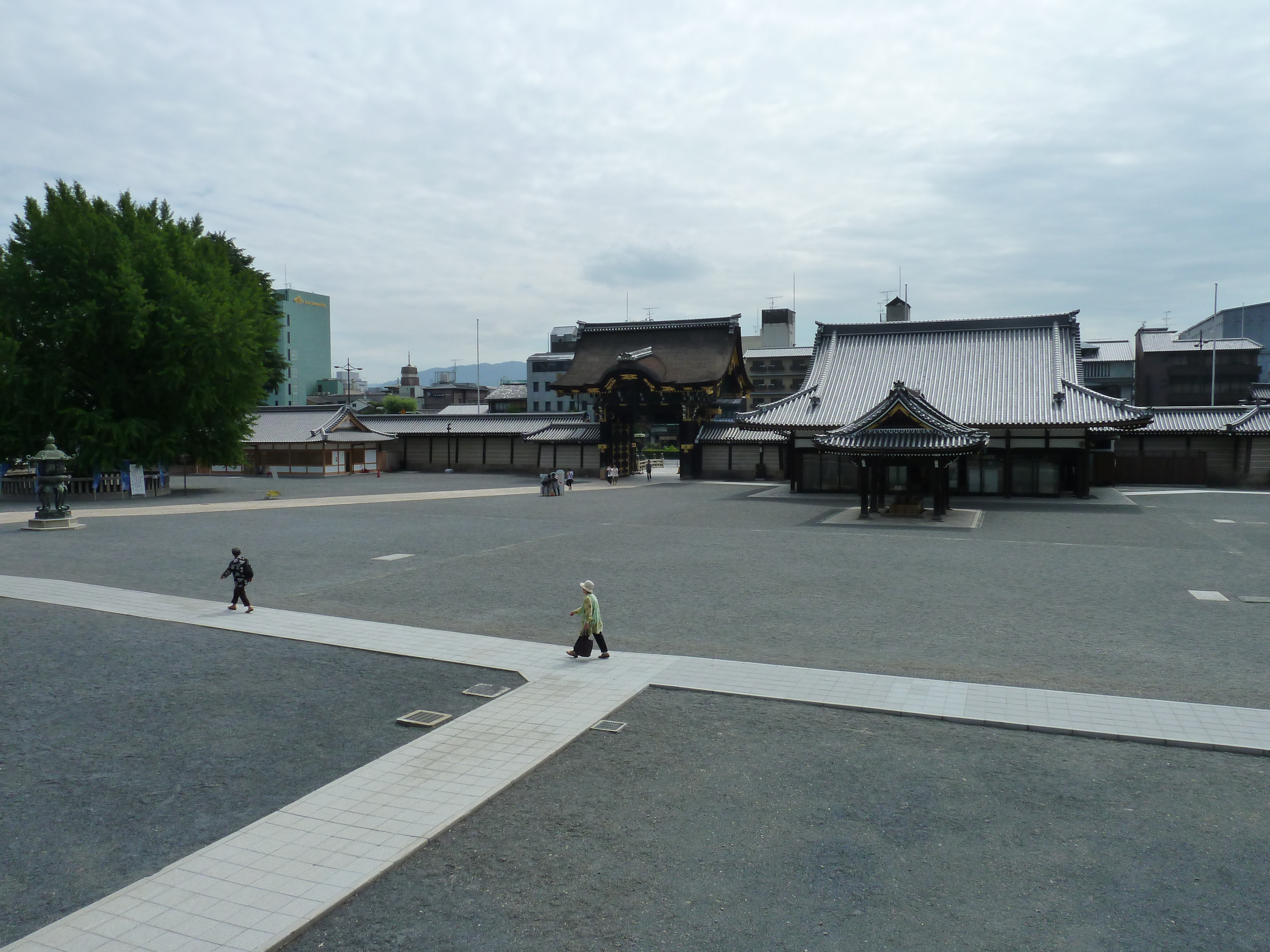 รูปถ่าย ญี่ปุ่น(Japan) เกียวโต(Kyoto) วัดนิชิฮงกันจิ(Nishi Honganji Temple) 2010-06 30