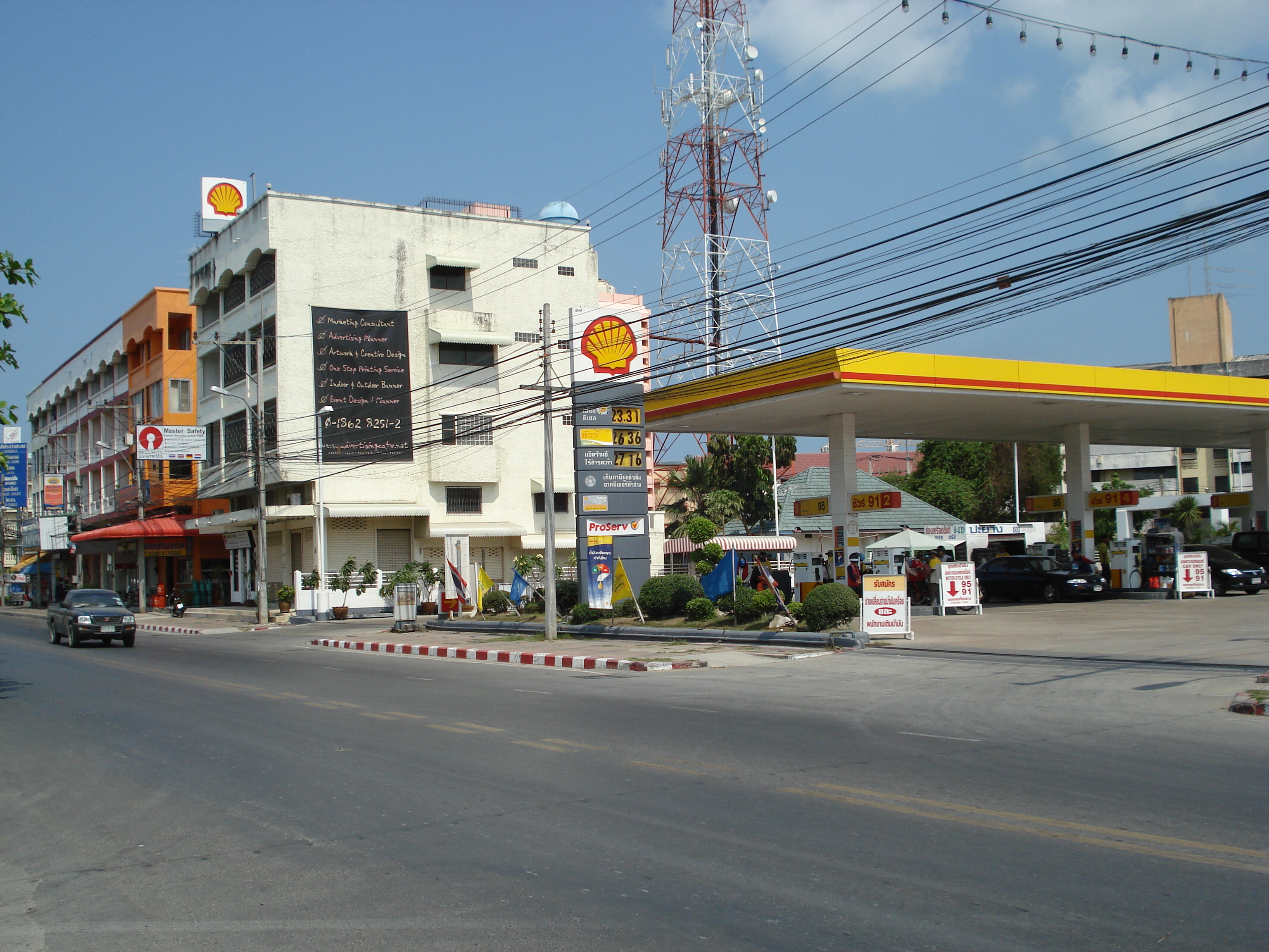 รูปถ่าย ไทย(Thailand) พัทยา(Pattaya) ถนนพัทยาใต้(Pattaya Tai Road) 2007-03 29