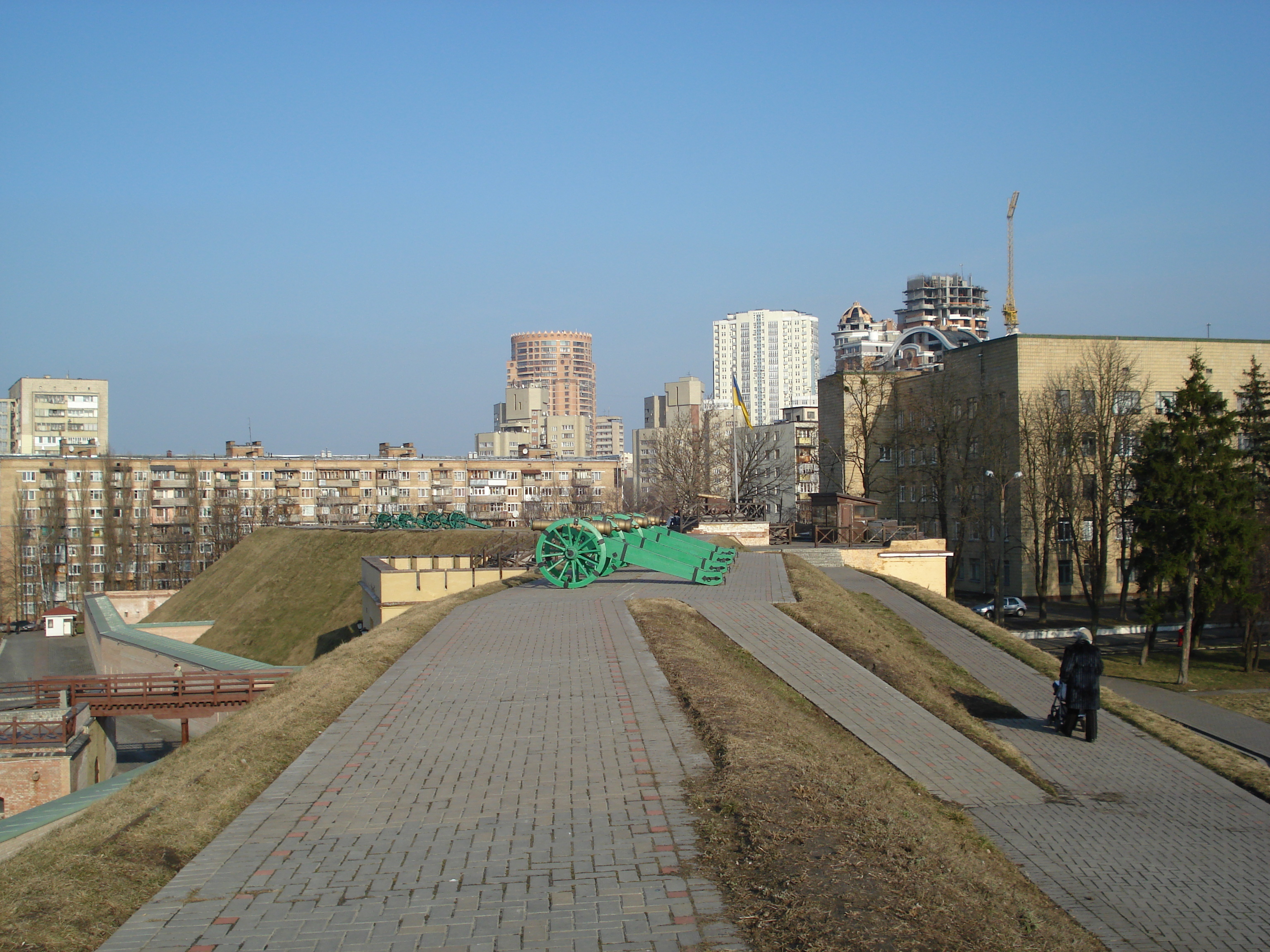 รูปถ่าย ยูเครน(Ukraine) เคียฟ(Kiev) ป้อมปราการเคียฟ(Kiev Fortress) 2007-03 14