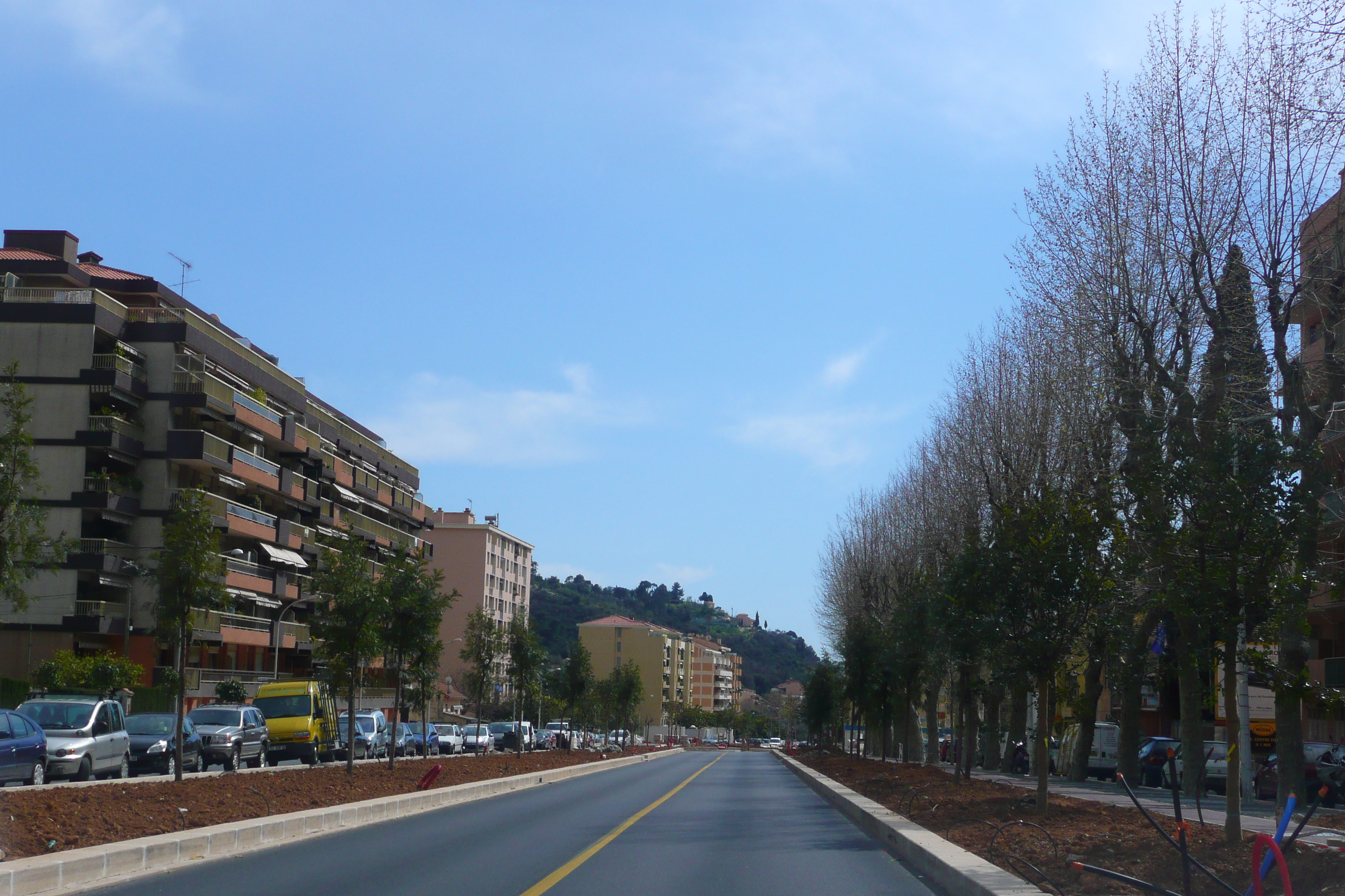 รูปถ่าย ฝรั่งเศส(France) เฟรนช์ริวิเอรา(French Riviera) ถนนจากนีซไปม็องตง(Nice to Menton road) 2008-03 4