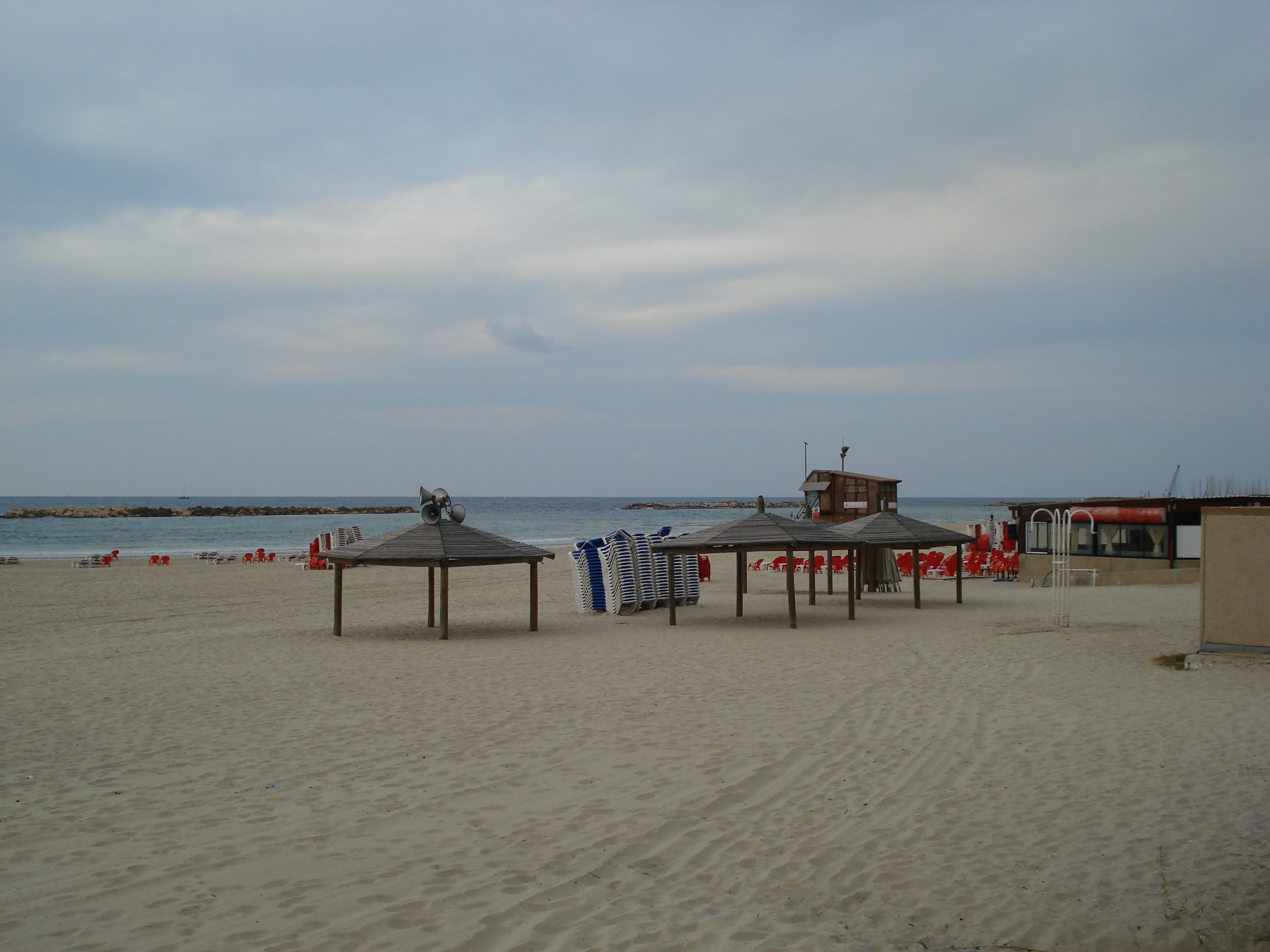 รูปถ่าย อิสราเอล(Israel) เทลอาวีฟ(Tel Aviv) ชายหาดเทลอาวีฟ(Tel Aviv Sea Shore) 2006-12 1