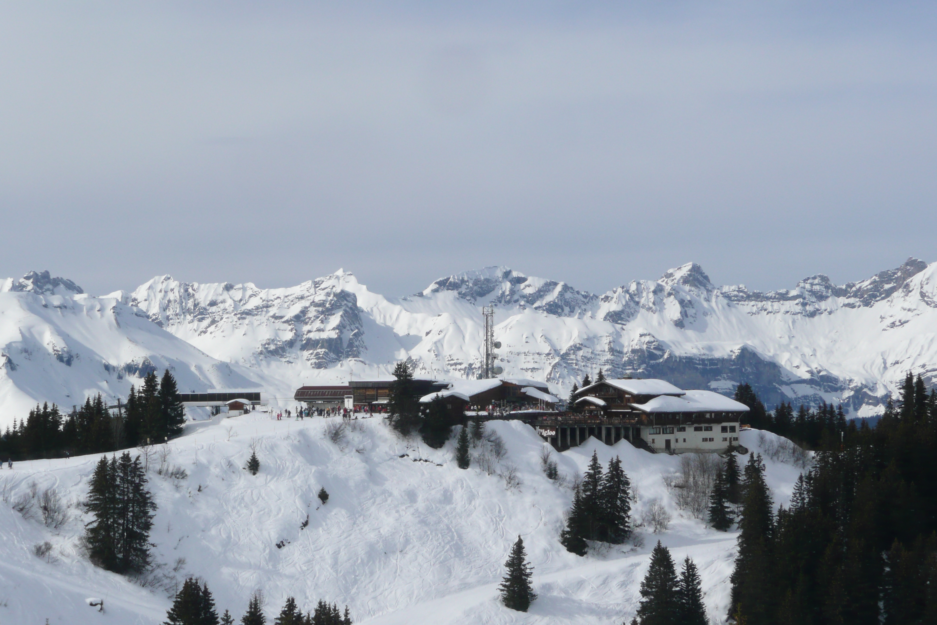 รูปถ่าย ฝรั่งเศส(France) เมแฌฟว์(Megeve) มงดาร์บัว(Mont d'Arbois) 2010-02 107