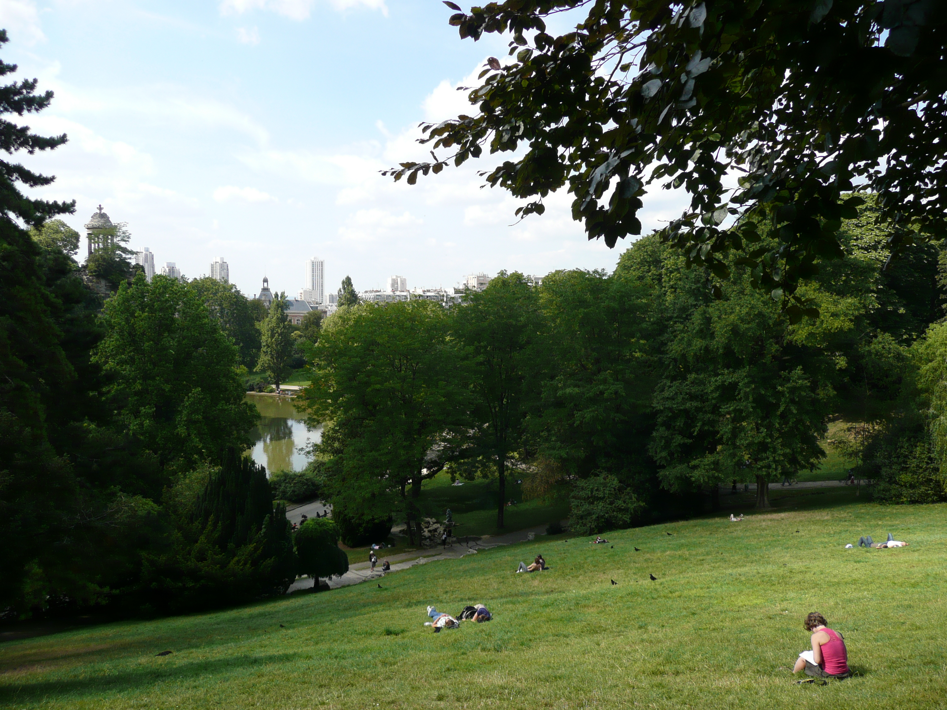 รูปถ่าย ฝรั่งเศส(France) ปารีส(Paris) สวนบุต-โชมง(Parc des Buttes Chaumont) 2007-08 165