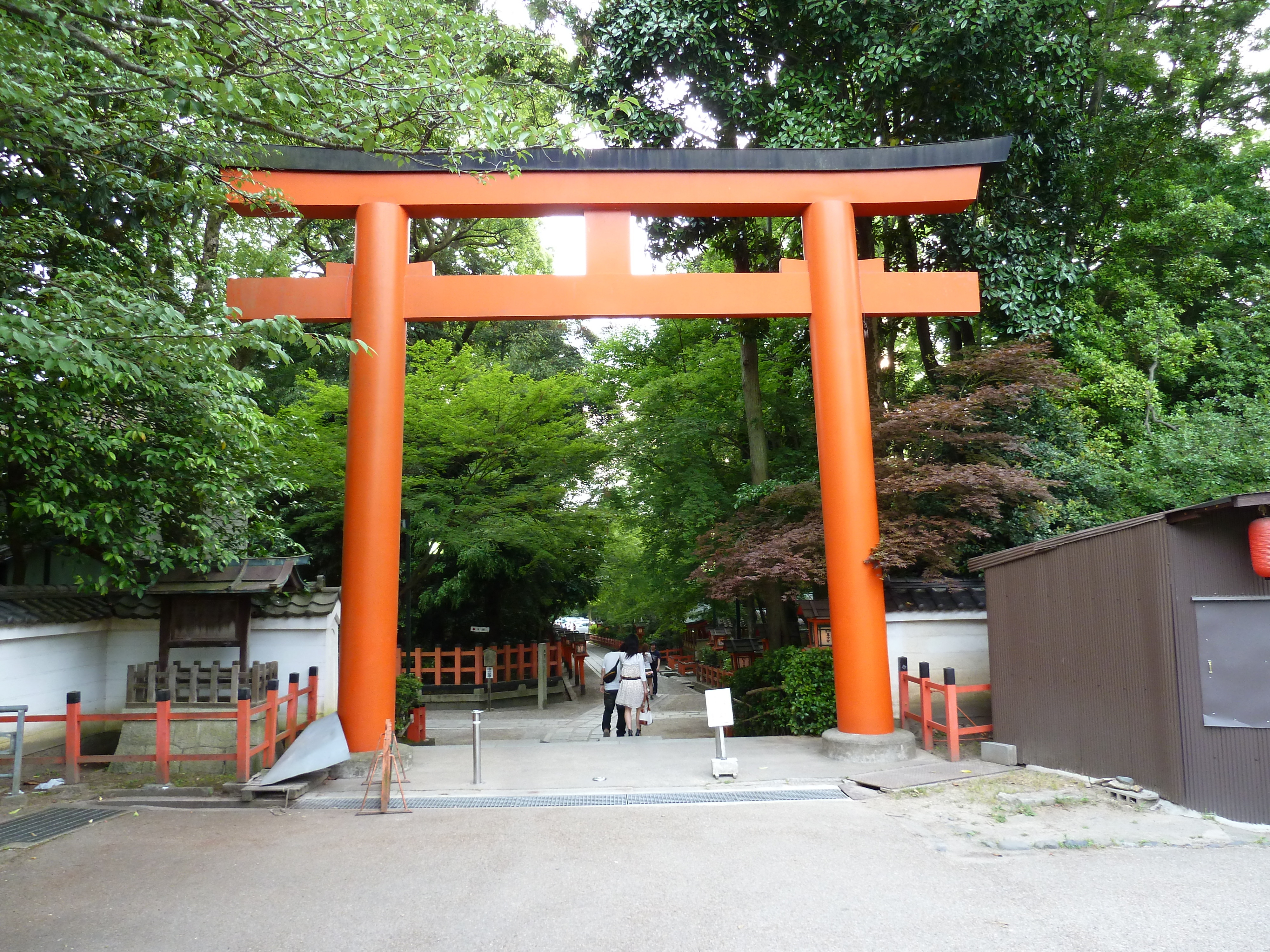 รูปถ่าย ญี่ปุ่น(Japan) เกียวโต(Kyoto) ศาลเจ้ายาซากะ(Yasaka Shrine) 2010-06 11