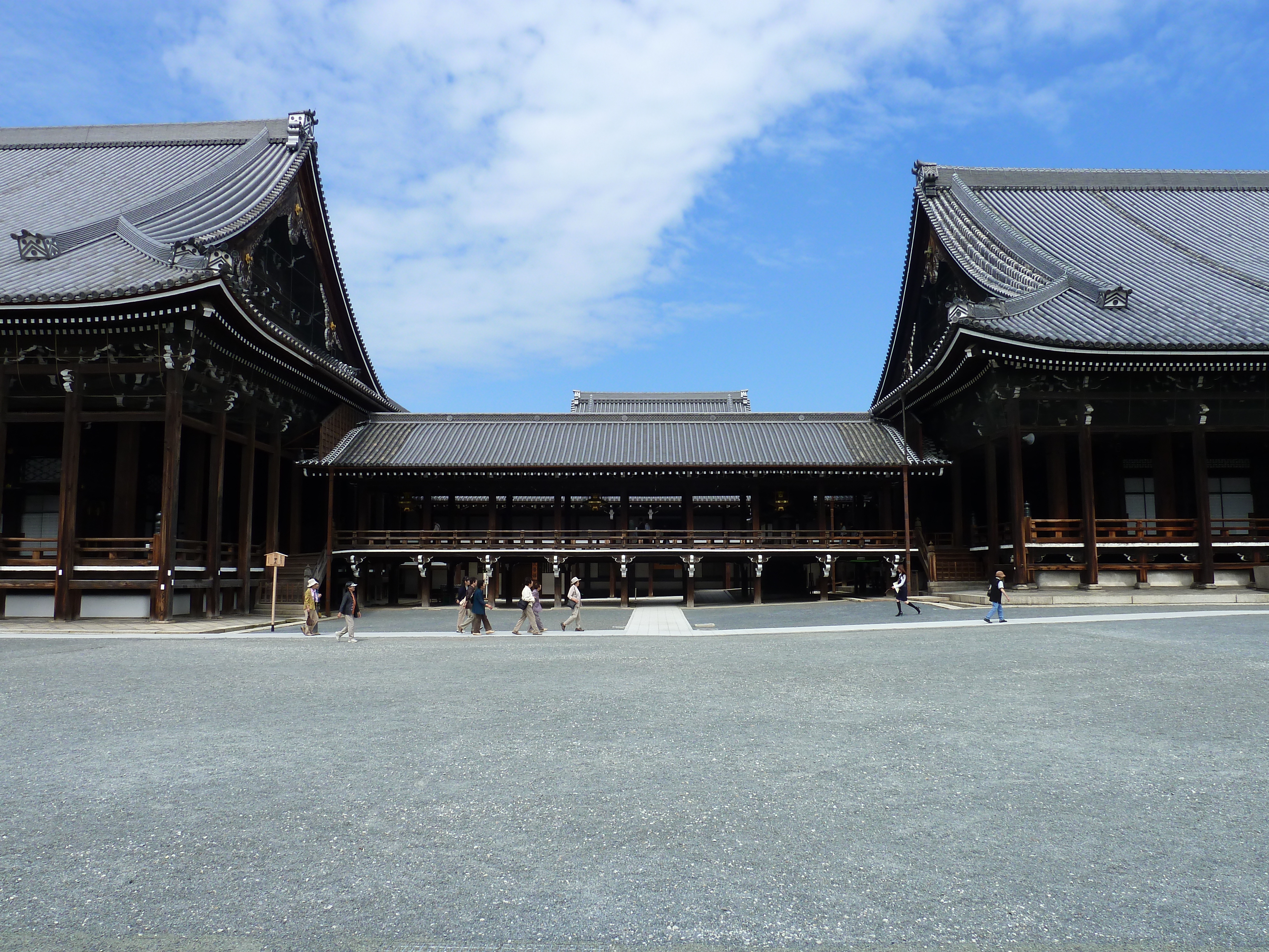 รูปถ่าย ญี่ปุ่น(Japan) เกียวโต(Kyoto) วัดนิชิฮงกันจิ(Nishi Honganji Temple) 2010-06 2