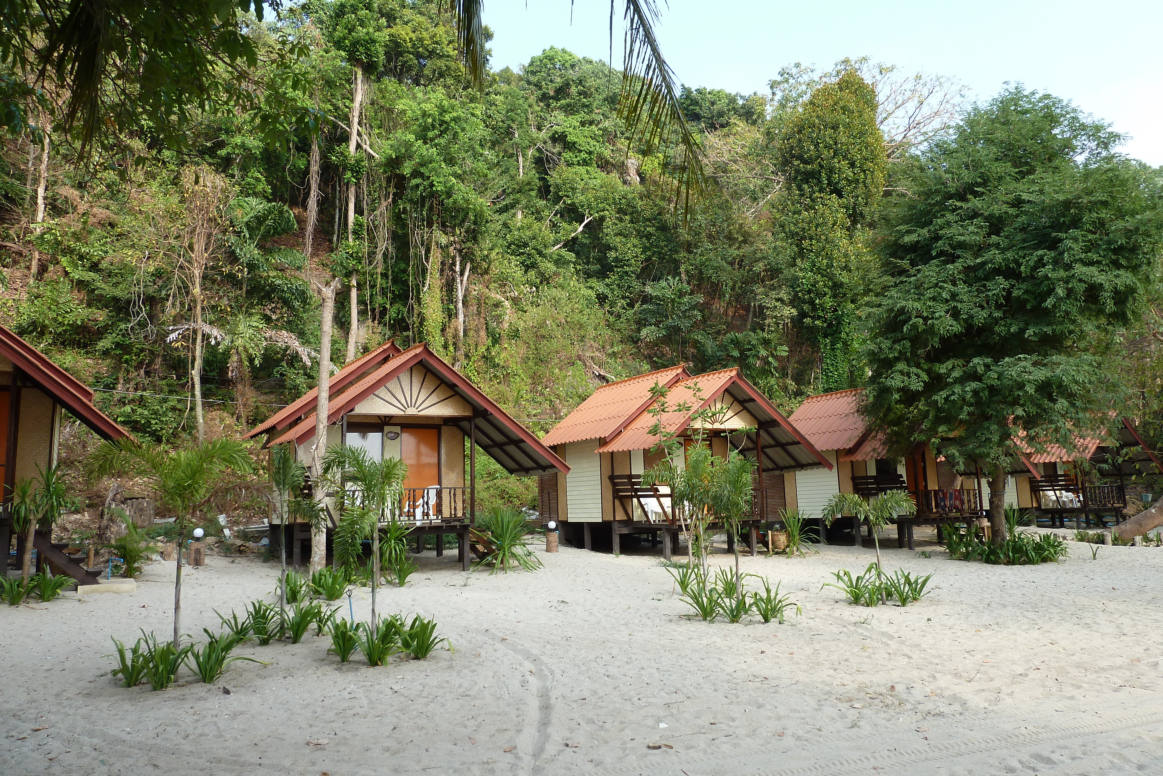 รูปถ่าย ไทย(Thailand) เกาะช้าง(Ko Chang) หาดทรายขาว(White sand beach) 2011-02 31