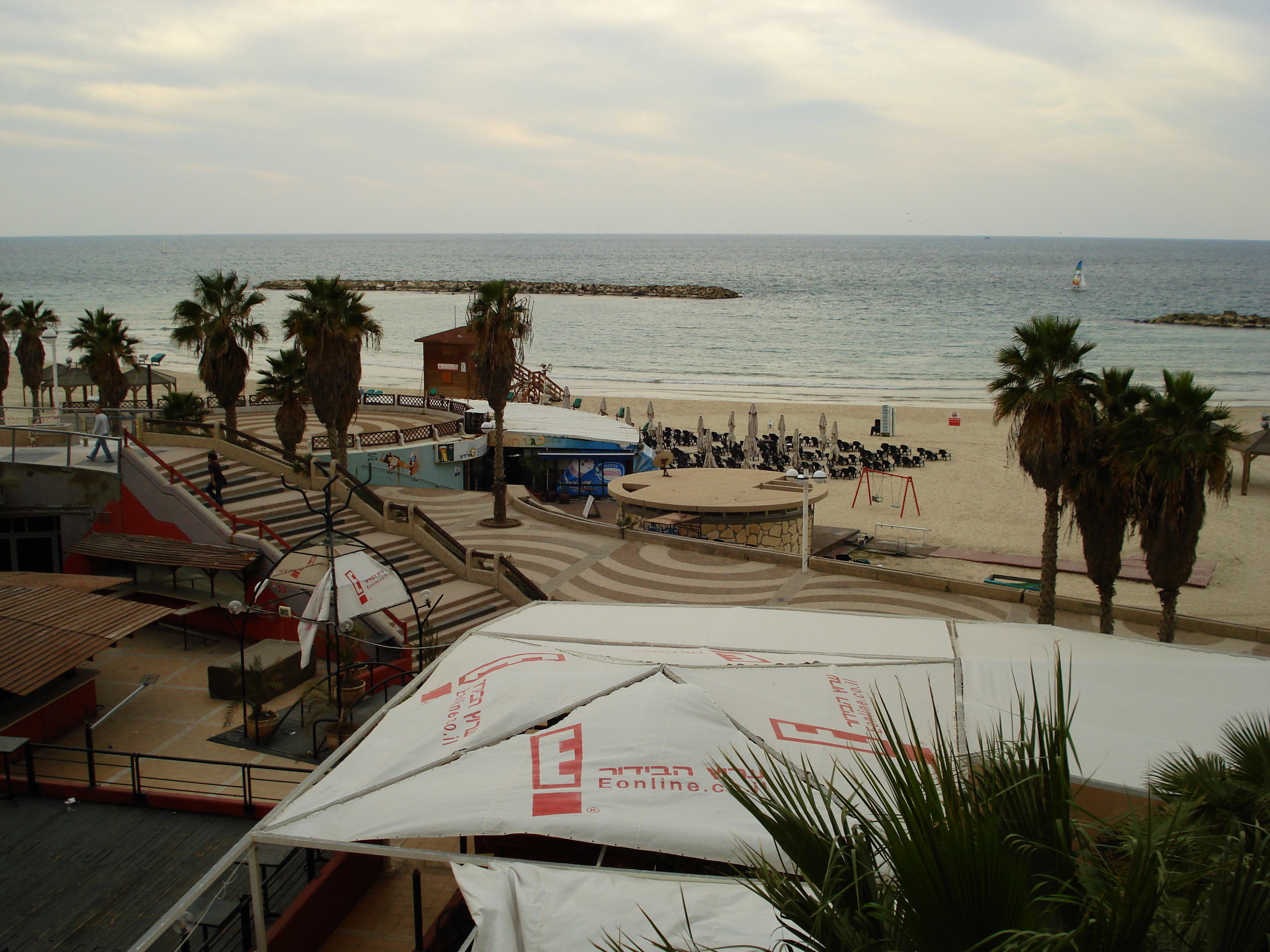 รูปถ่าย อิสราเอล(Israel) เทลอาวีฟ(Tel Aviv) ชายหาดเทลอาวีฟ(Tel Aviv Sea Shore) 2006-12 264