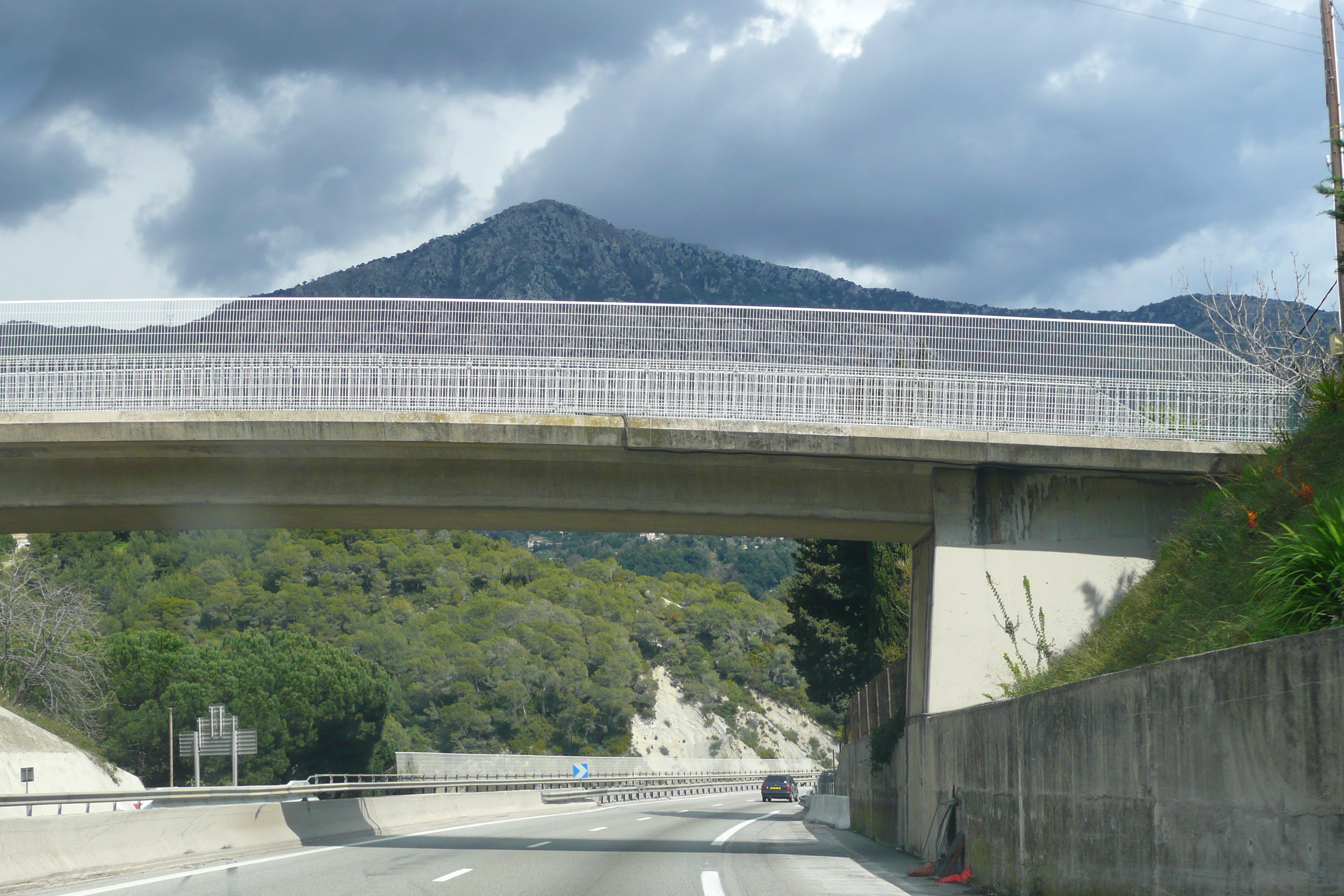 รูปถ่าย ฝรั่งเศส(France) เฟรนช์ริวิเอรา(French Riviera) ถนนจากนีซไปม็องตง(Nice to Menton road) 2008-03 82