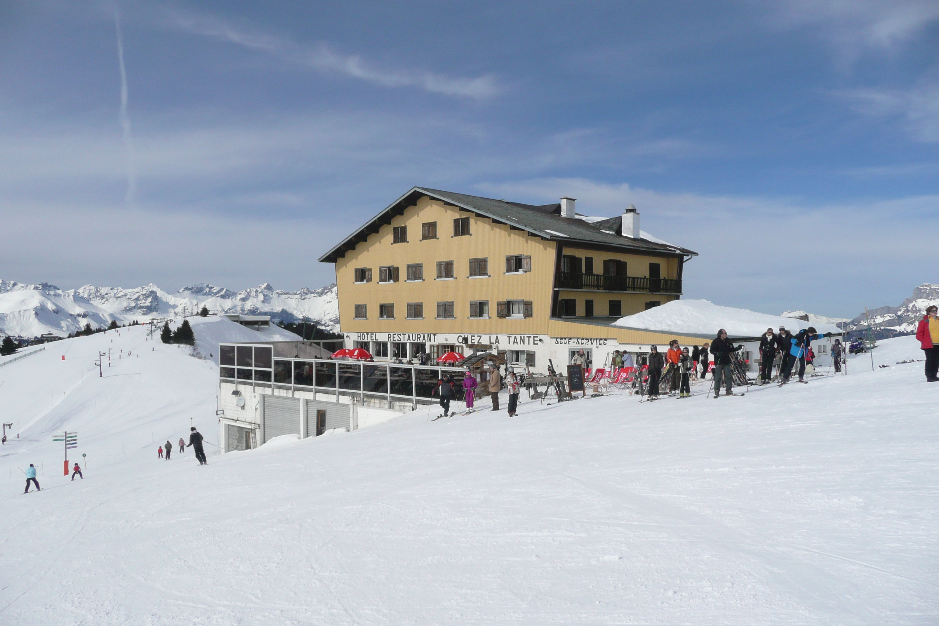รูปถ่าย ฝรั่งเศส(France) เมแฌฟว์(Megeve) มงดาร์บัว(Mont d'Arbois) 2010-02 148