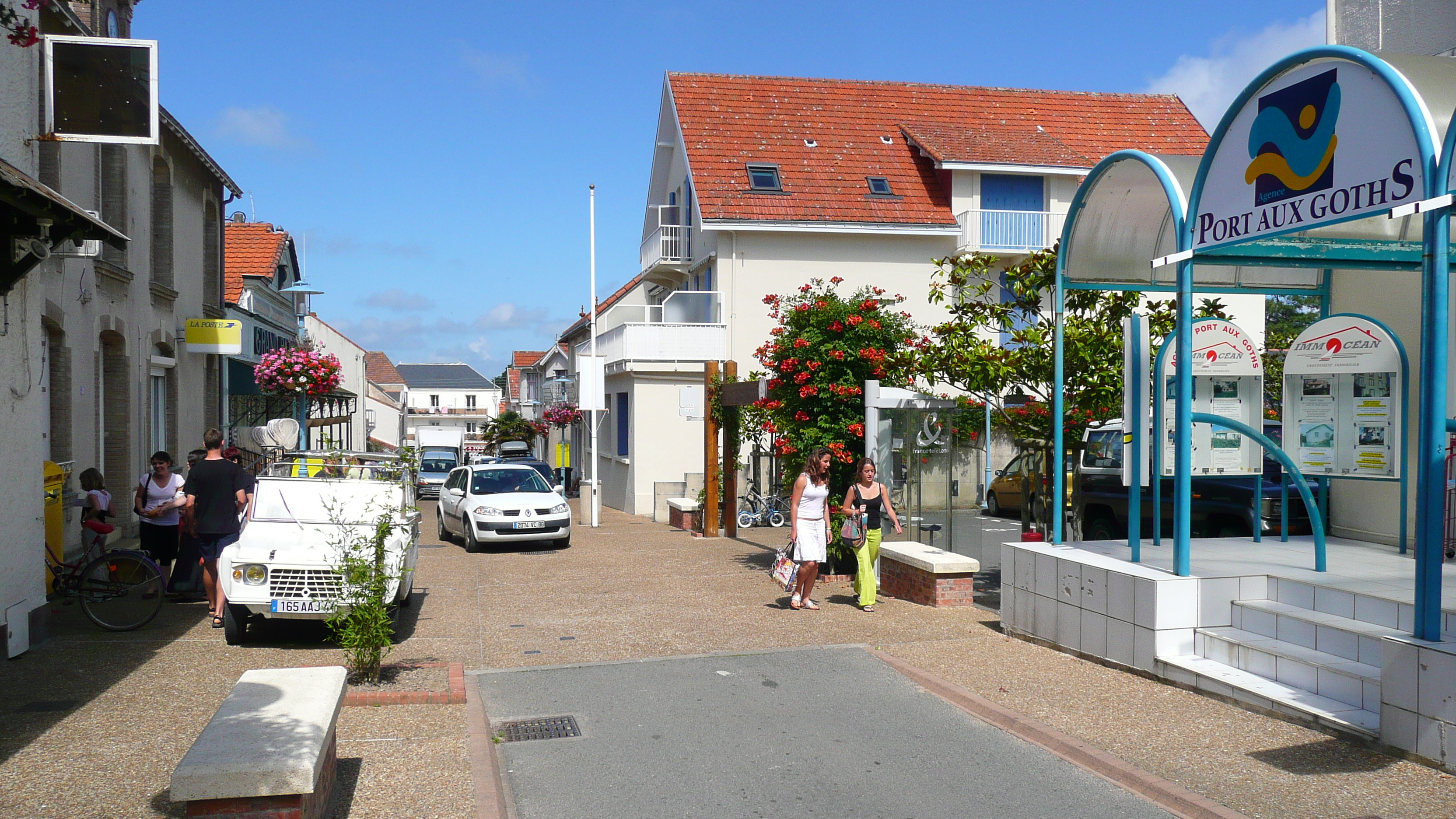 รูปถ่าย ฝรั่งเศส(France) เพรฟาย(Prefailles) ถนนกร็องด์รู(Grande Rue) 2007-07 6