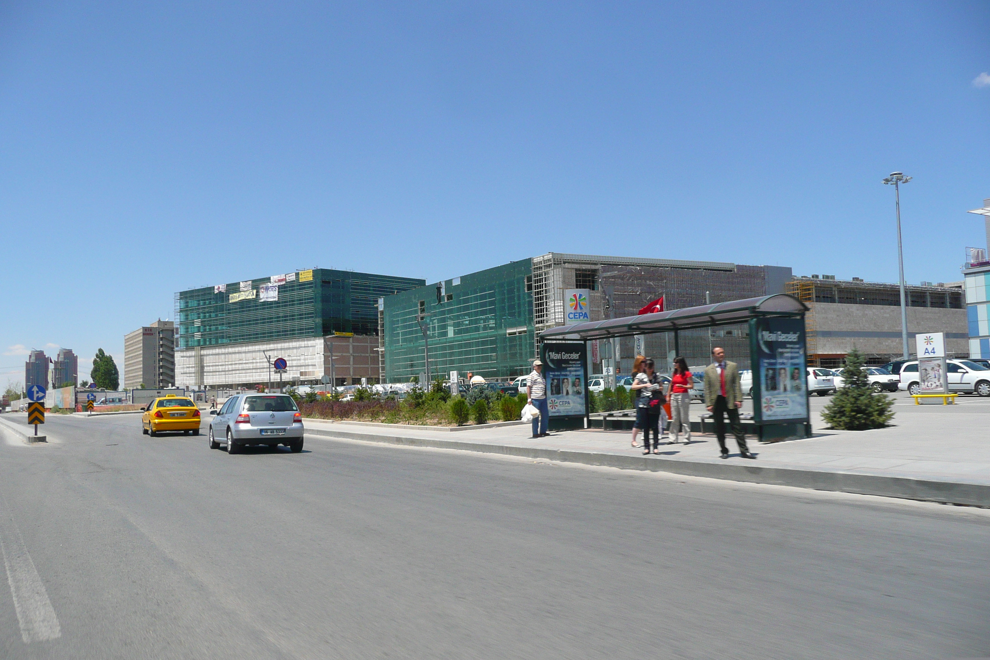 รูปถ่าย ตุรกี(Turkey) อังการา(Ankara) ถนนจากบิลเคนต์ไปอังการา(Bilkent to Ankara road) 2008-07 79