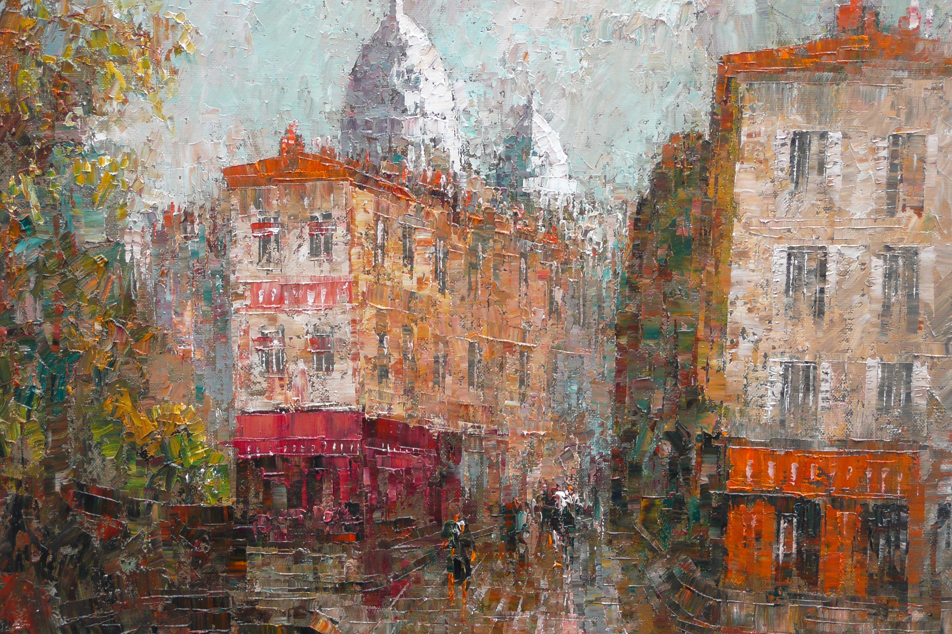 รูปถ่าย ฝรั่งเศส(France) ปารีส(Paris) จัตุรัสแตร์ทร์(Place du Tertre) 2007-06 32