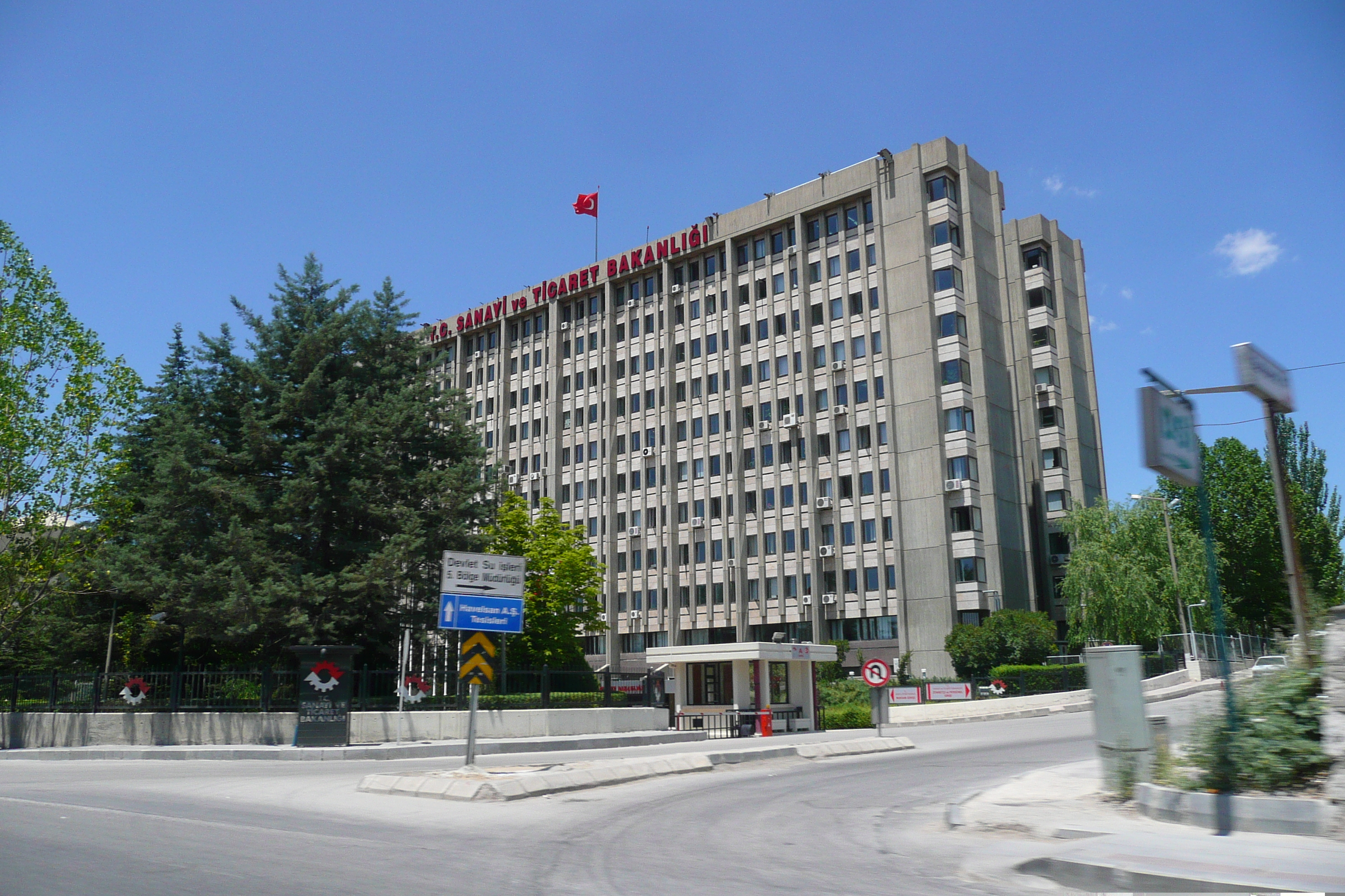 รูปถ่าย ตุรกี(Turkey) อังการา(Ankara) ถนนจากบิลเคนต์ไปอังการา(Bilkent to Ankara road) 2008-07 74
