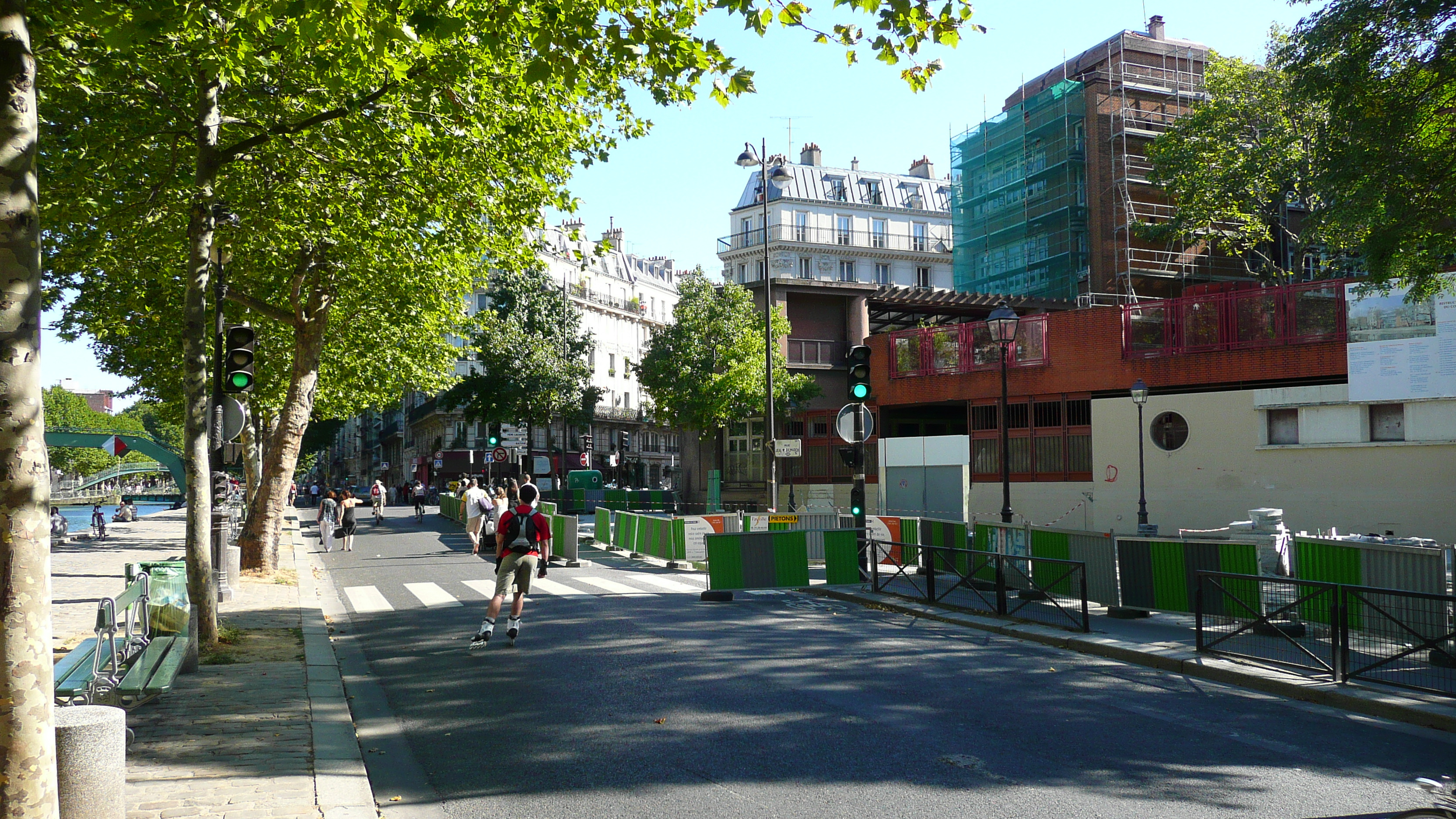 รูปถ่าย ฝรั่งเศส(France) ปารีส(Paris) คลองแซ็ง-มาร์แต็ง(Canal St Martin) 2007-08 15