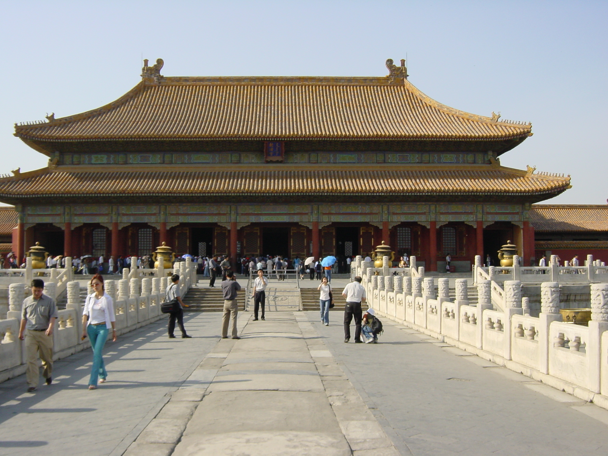 รูปถ่าย จีน(China) ปักกิ่ง(Beijing) พระราชวังต้องห้าม(Forbidden City) 2002-05 198