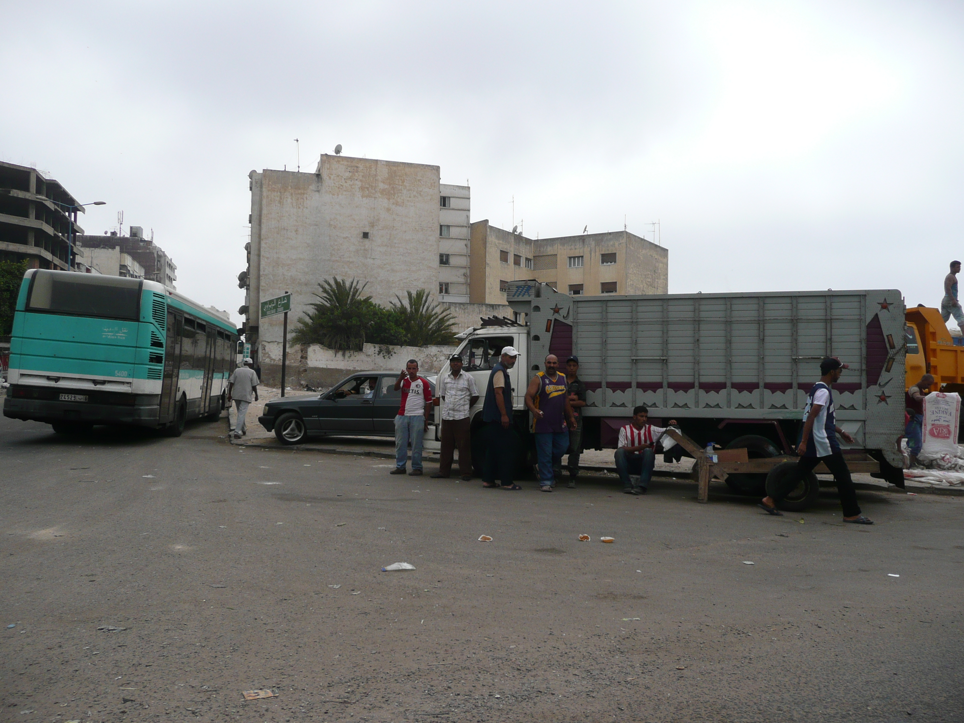 รูปถ่าย โมร็อกโก(Morocco) คาซาบลังกา(Casablanca) ใจกลางคาซาบลังกา(Casablanca Center) 2008-07 79