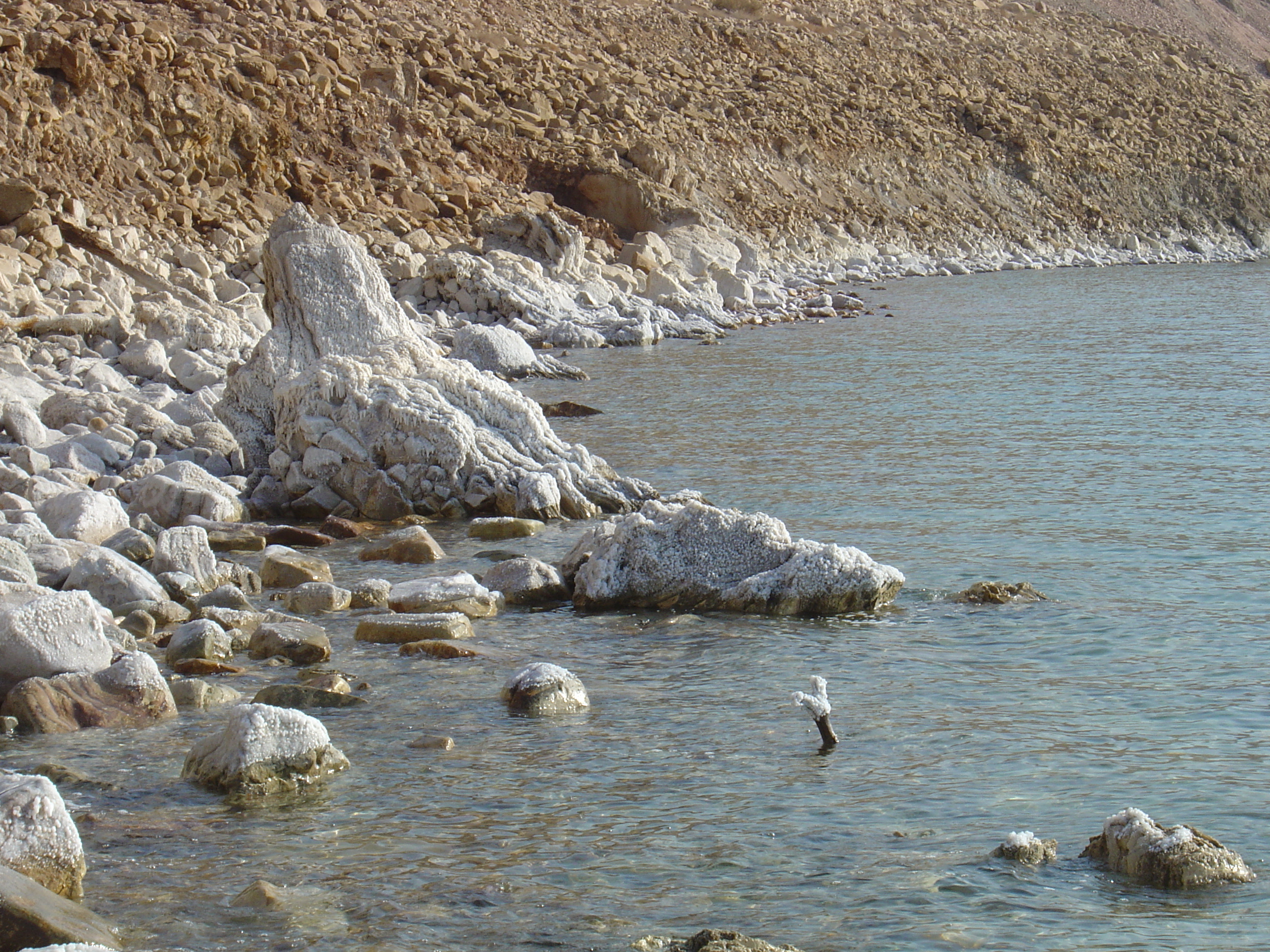 รูปถ่าย จอร์แดน(Jordan) ทะเลดำ(Dead Sea) 2004-10 6