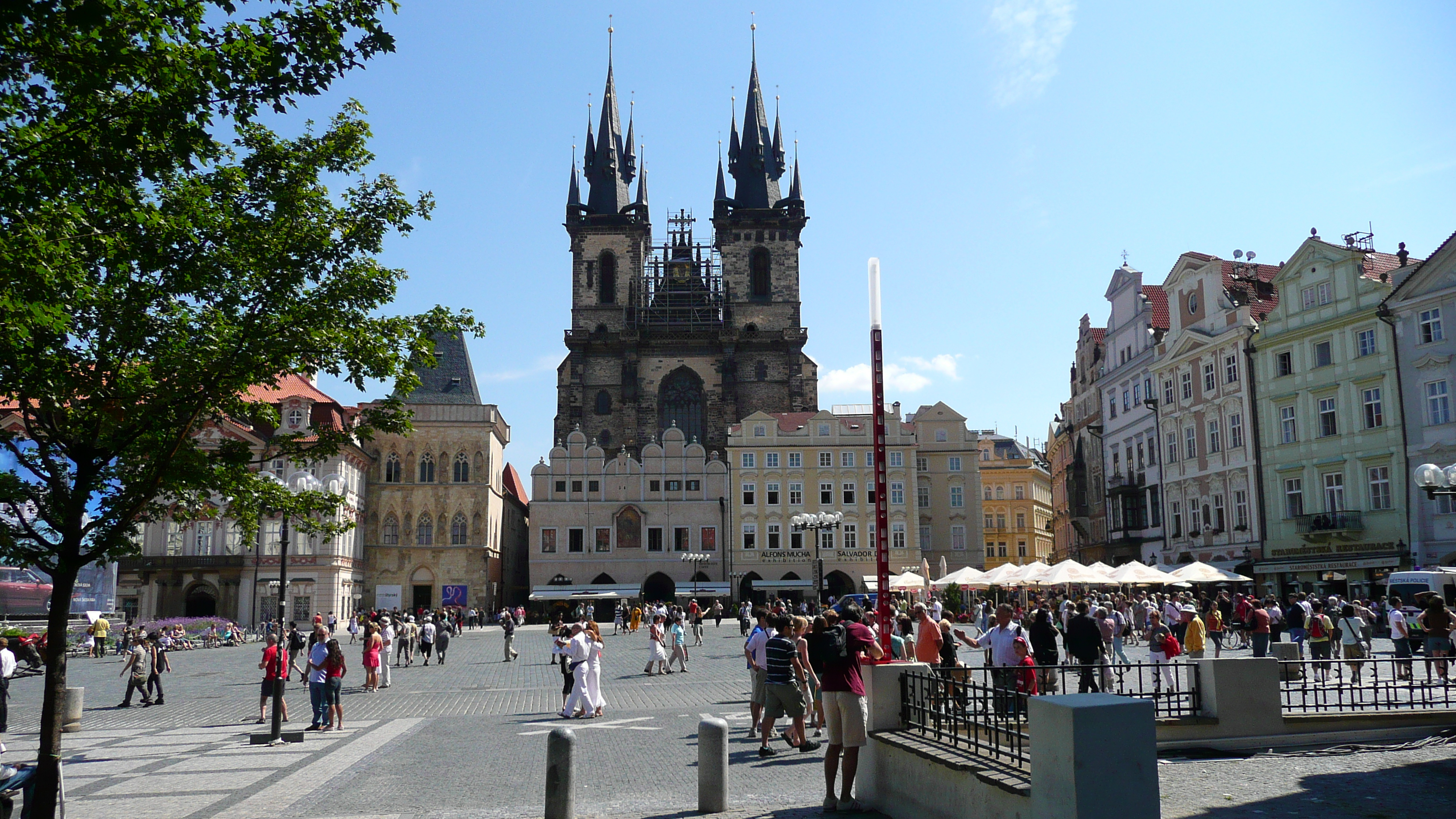 รูปถ่าย สาธารณรัฐเช็ก(Czech Republic) ปราก(Prague) จัตุรัสเมืองเก่าปราก(Staromestske namesti) 2007-07 18