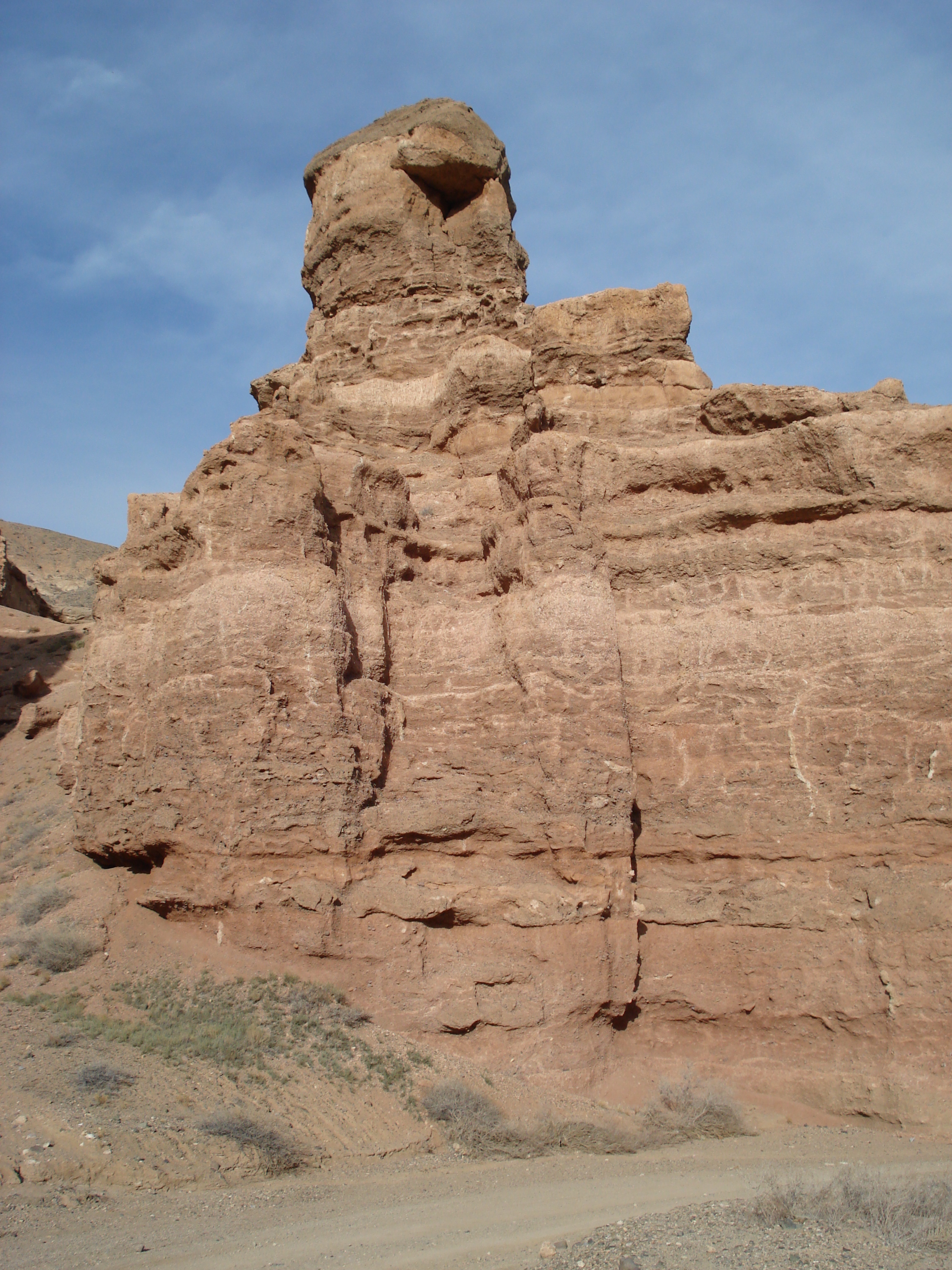รูปถ่าย คาซัคสถาน(Kazakhstan) หุบผาชารึน(Charyn Canyon) 2007-03 37