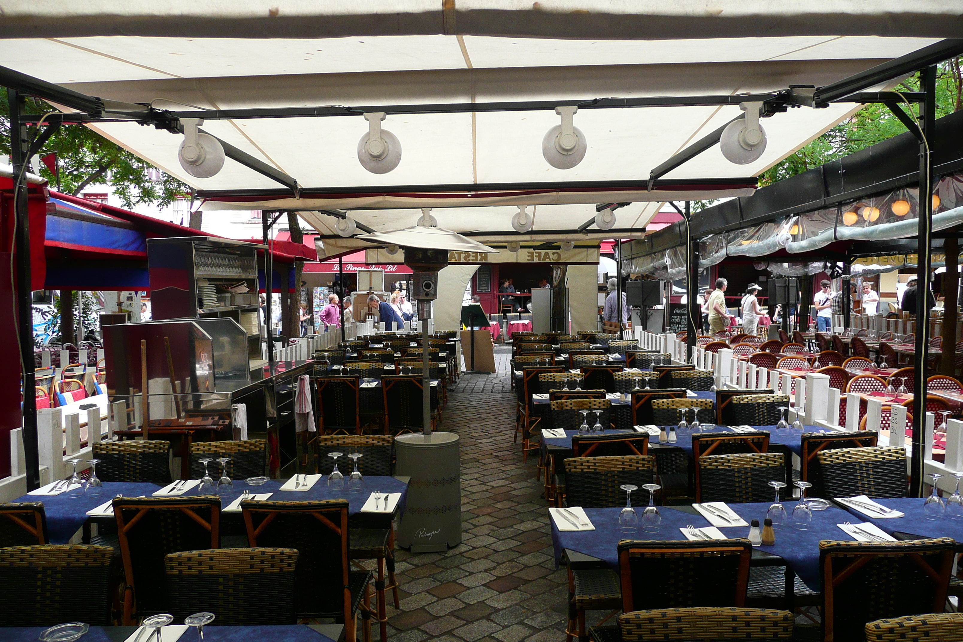 รูปถ่าย ฝรั่งเศส(France) ปารีส(Paris) จัตุรัสแตร์ทร์(Place du Tertre) 2007-06 9