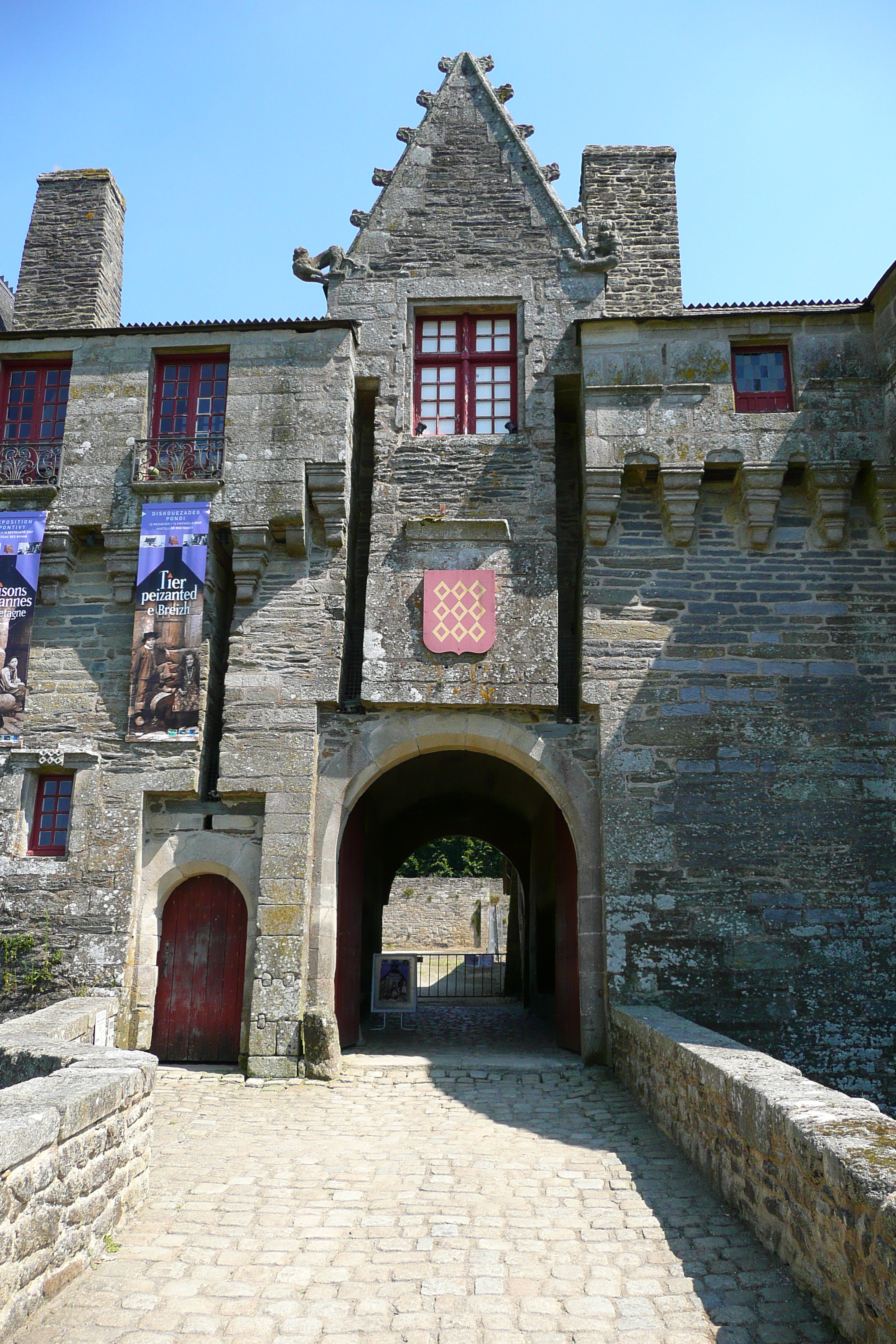 รูปถ่าย ฝรั่งเศส(France) ปองติวี่(Pontivy) ปราสาทดยุกแห่งโรออง(Rohan's Dukes Castle) 2007-08 120