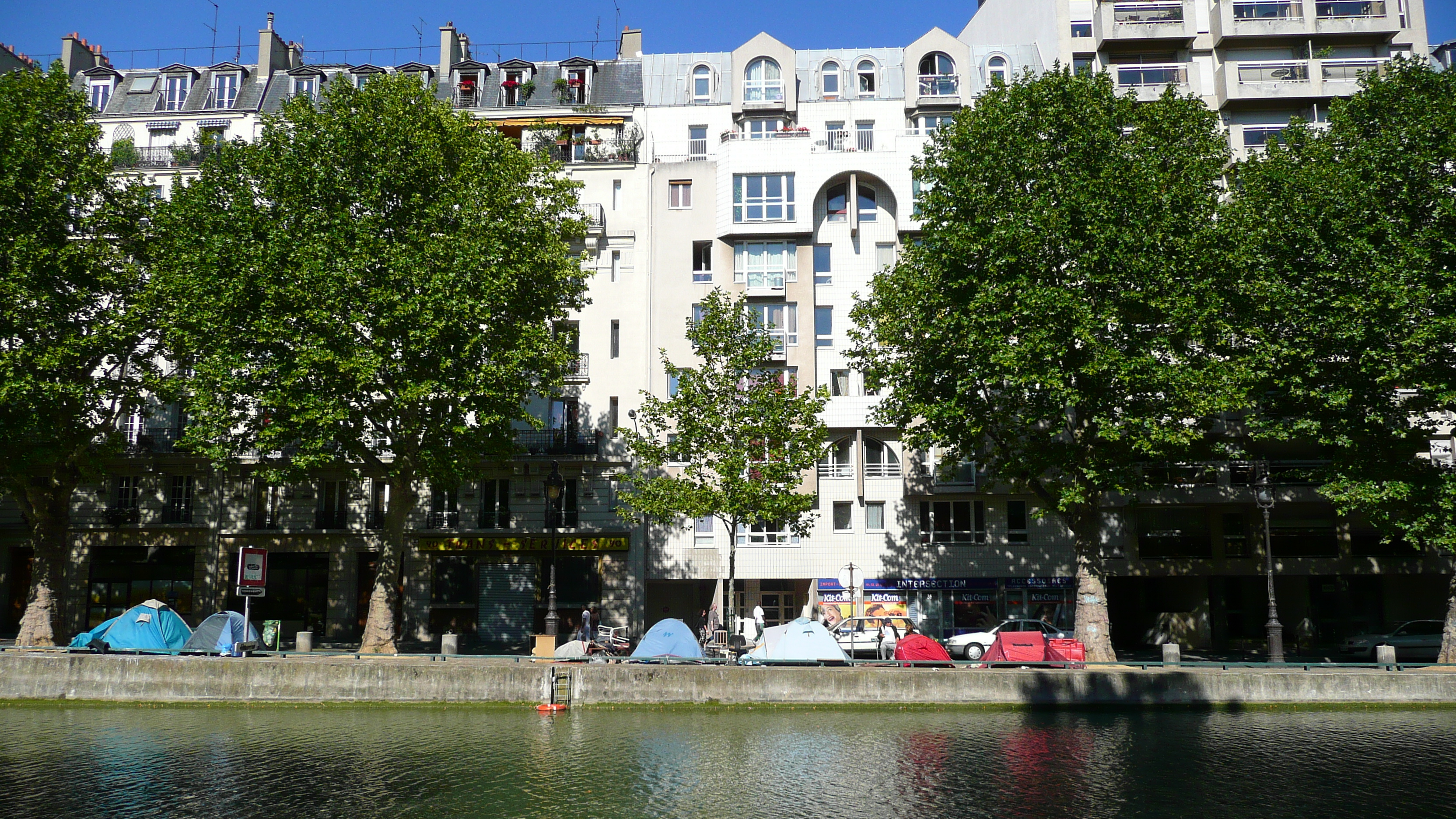 รูปถ่าย ฝรั่งเศส(France) ปารีส(Paris) คลองแซ็ง-มาร์แต็ง(Canal St Martin) 2007-08 171