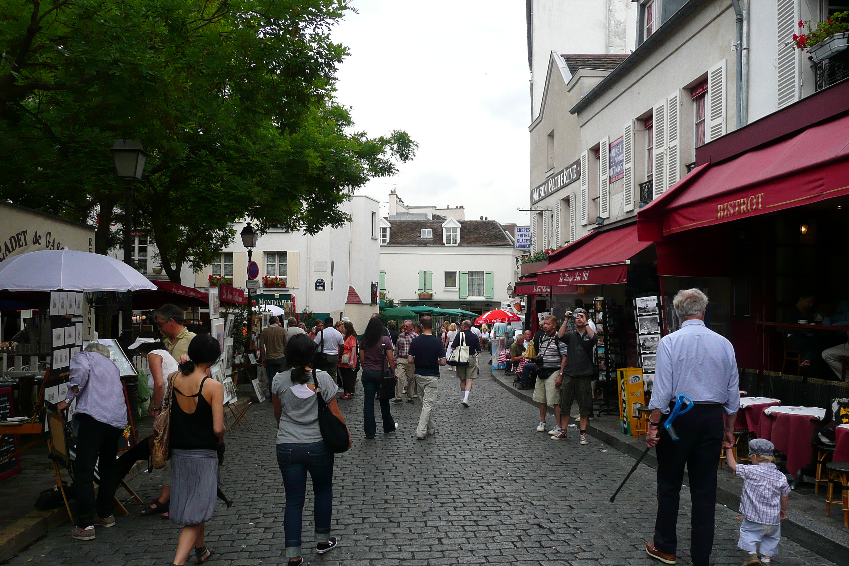 รูปถ่าย ฝรั่งเศส(France) ปารีส(Paris) จัตุรัสแตร์ทร์(Place du Tertre) 2007-06 41