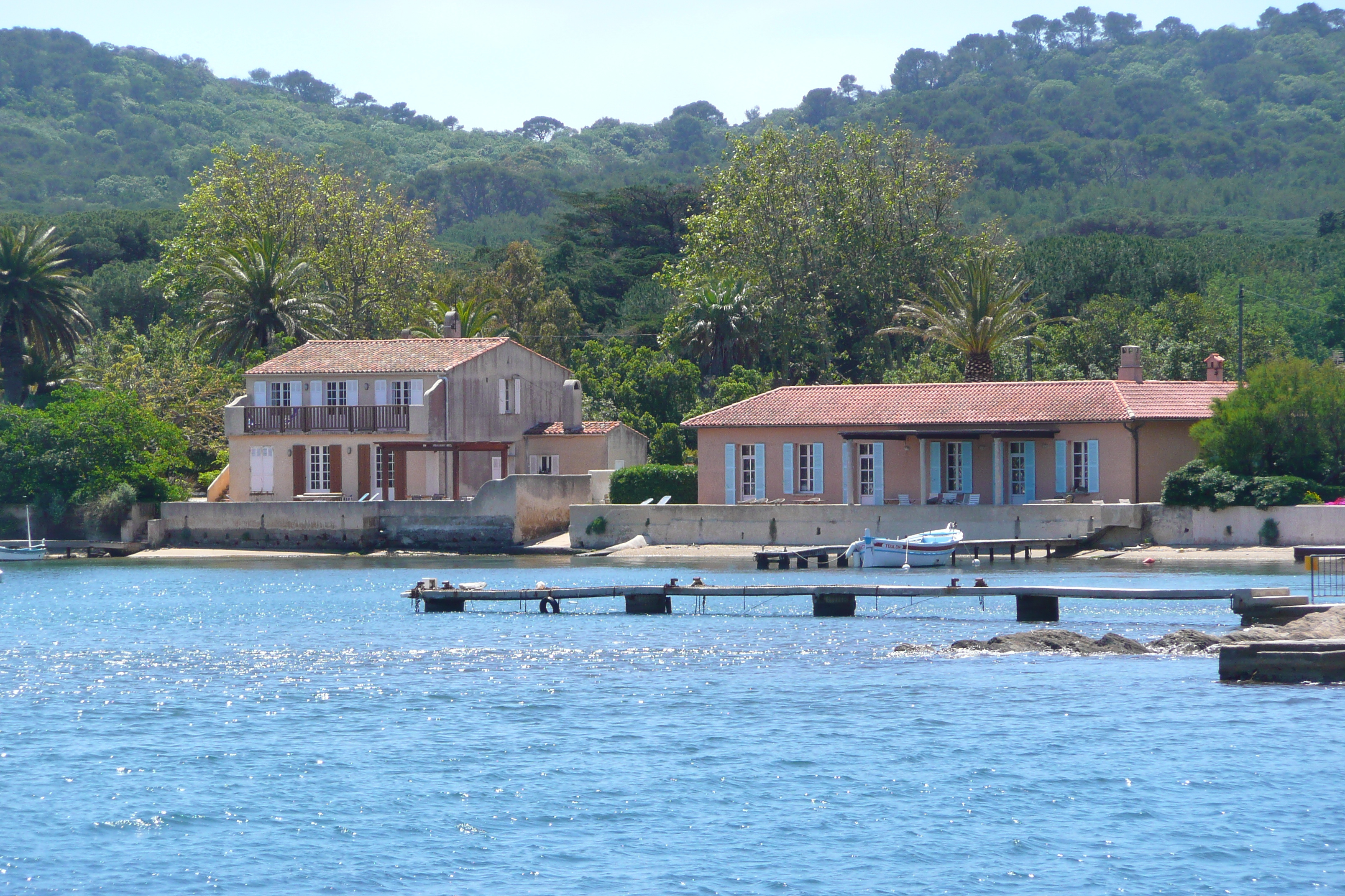 รูปถ่าย ฝรั่งเศส(France) เกาะปอร์เกอรอล(Porquerolles Island) ท่าเรือปอร์เกอรอล(Porquerolles harbour) 2008-05 58